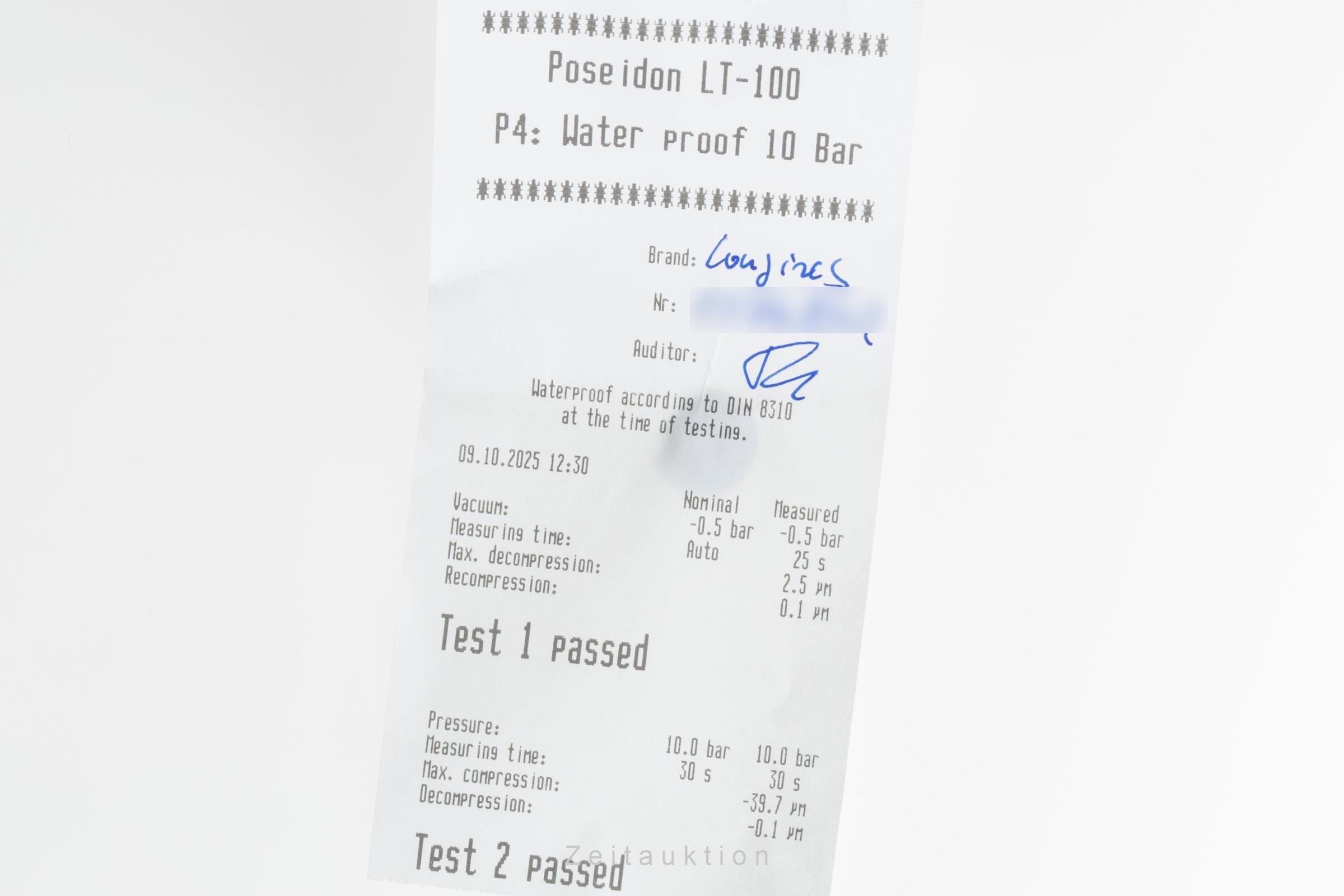 Longines Legend Diver acier automatique montre pour hommes L3.764.4.90.6 LP: 3700EUR  [2505722]