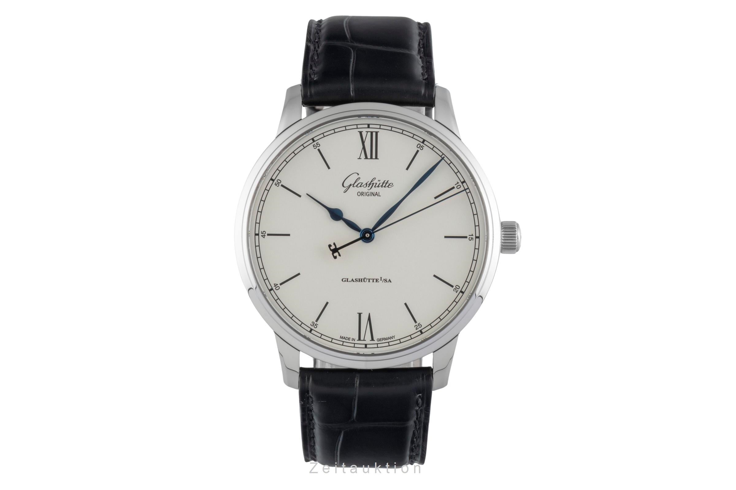 Glashütte Senator steel automatic men's watch 1-36-01-01-02-01	 LP: 9600EUR  [2505723]