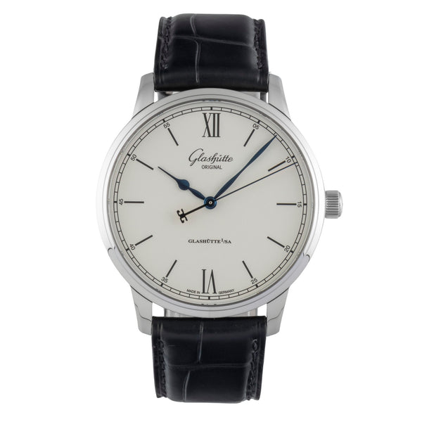 Glashütte Senator steel automatic men's watch 1-36-01-01-02-01	 LP: 9600EUR  [2505723]