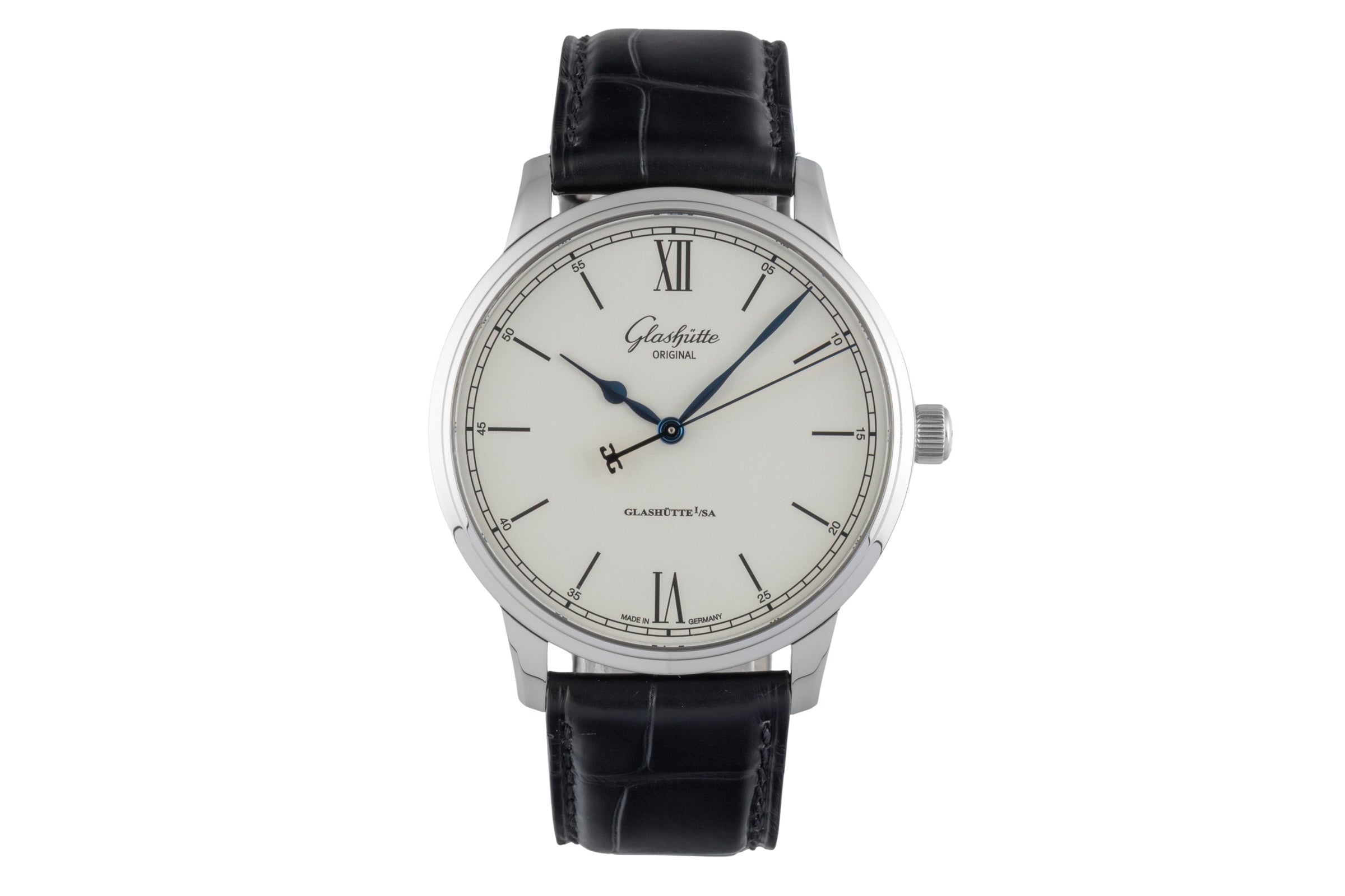 Glashütte Senator steel automatic men's watch 1-36-01-01-02-01	 LP: 9600EUR  [2505723]