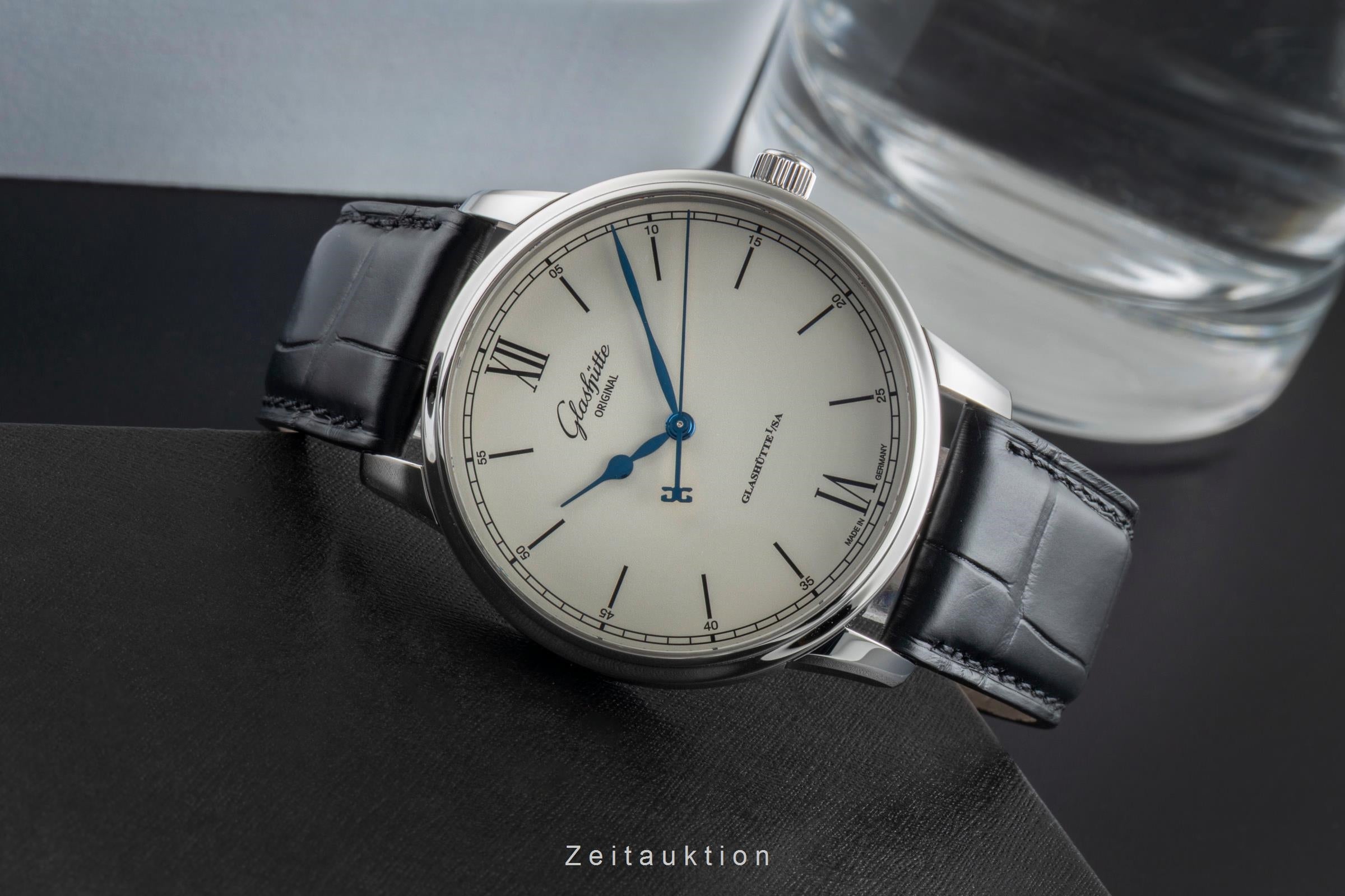 Glashütte Senator steel automatic men's watch 1-36-01-01-02-01	 LP: 9600EUR  [2505723]