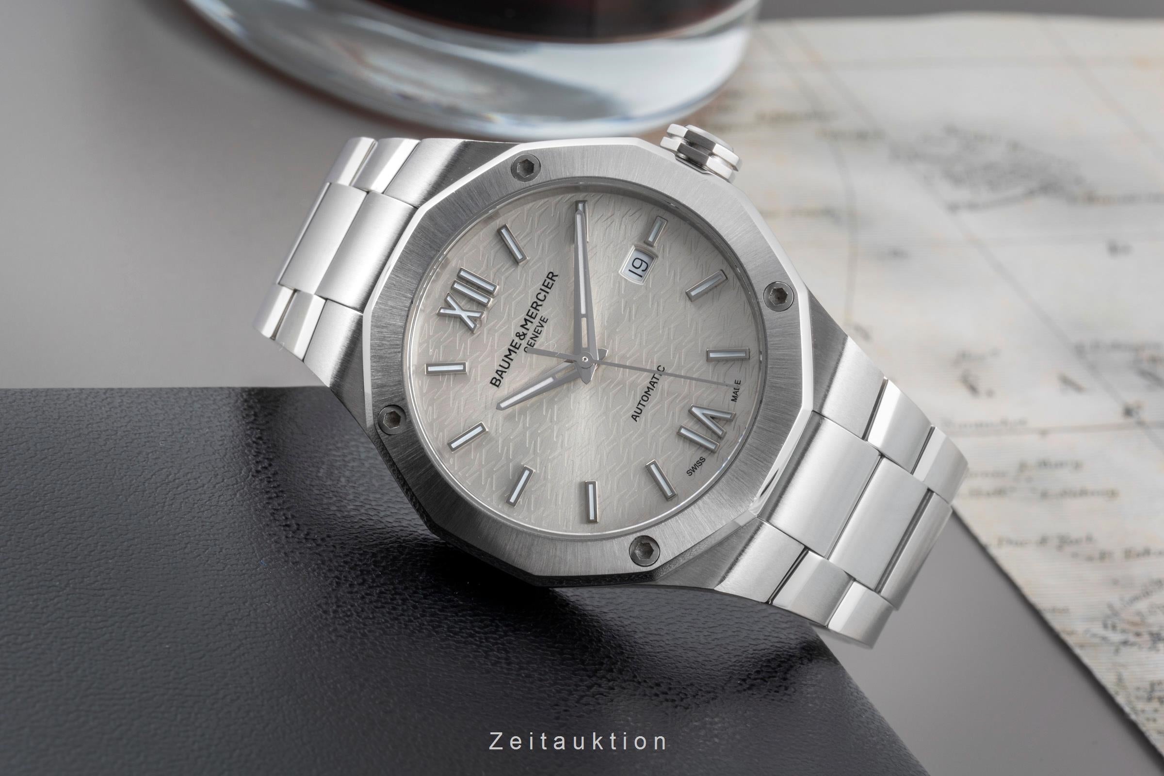 Baume & Mercier Riviera steel automatic men's watch M0A10622  65901  [2505724]