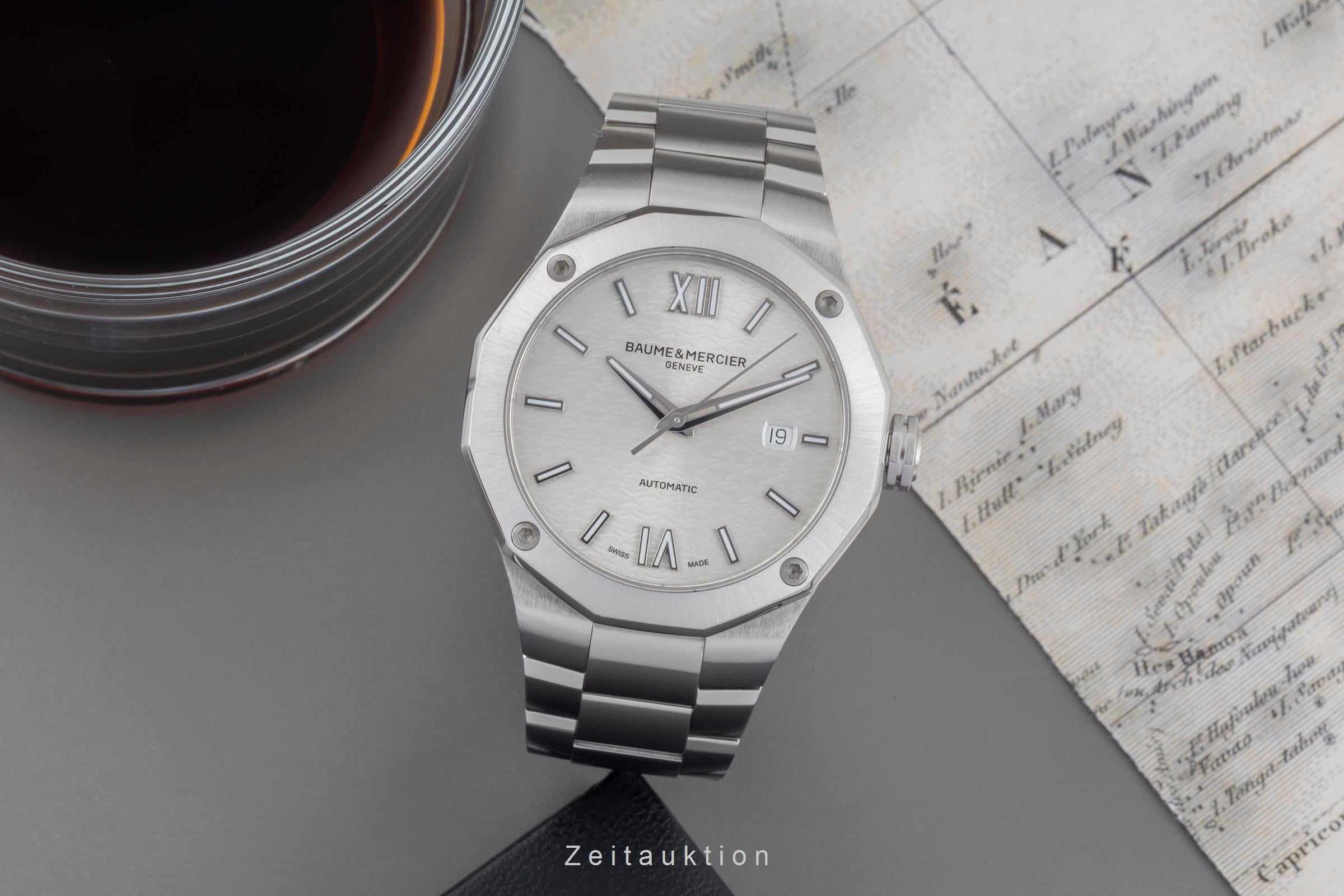 Baume & Mercier Riviera steel automatic men's watch M0A10622  65901  [2505724]