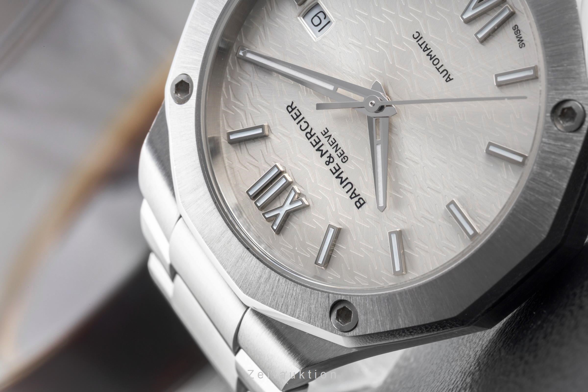 Baume & Mercier Riviera steel automatic men's watch M0A10622  65901  [2505724]