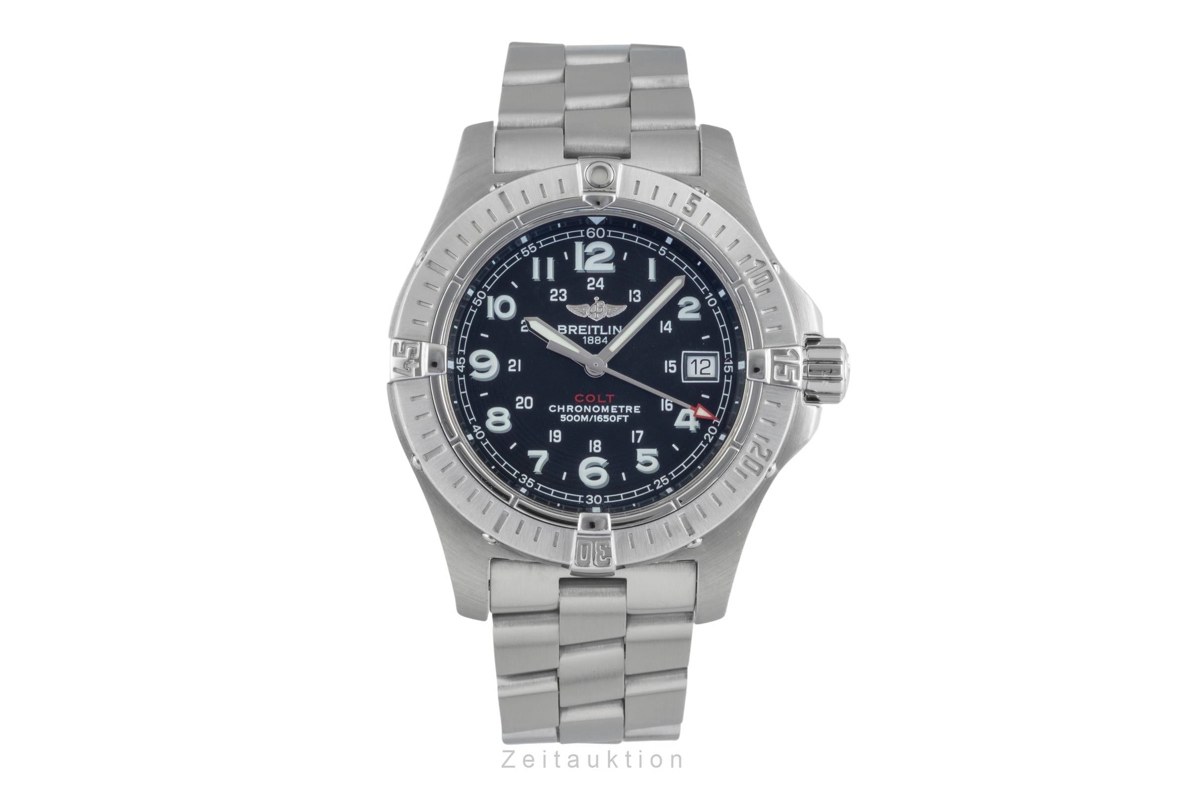 Breitling Colt acier quartz montre pour hommes A74380  [2505726]