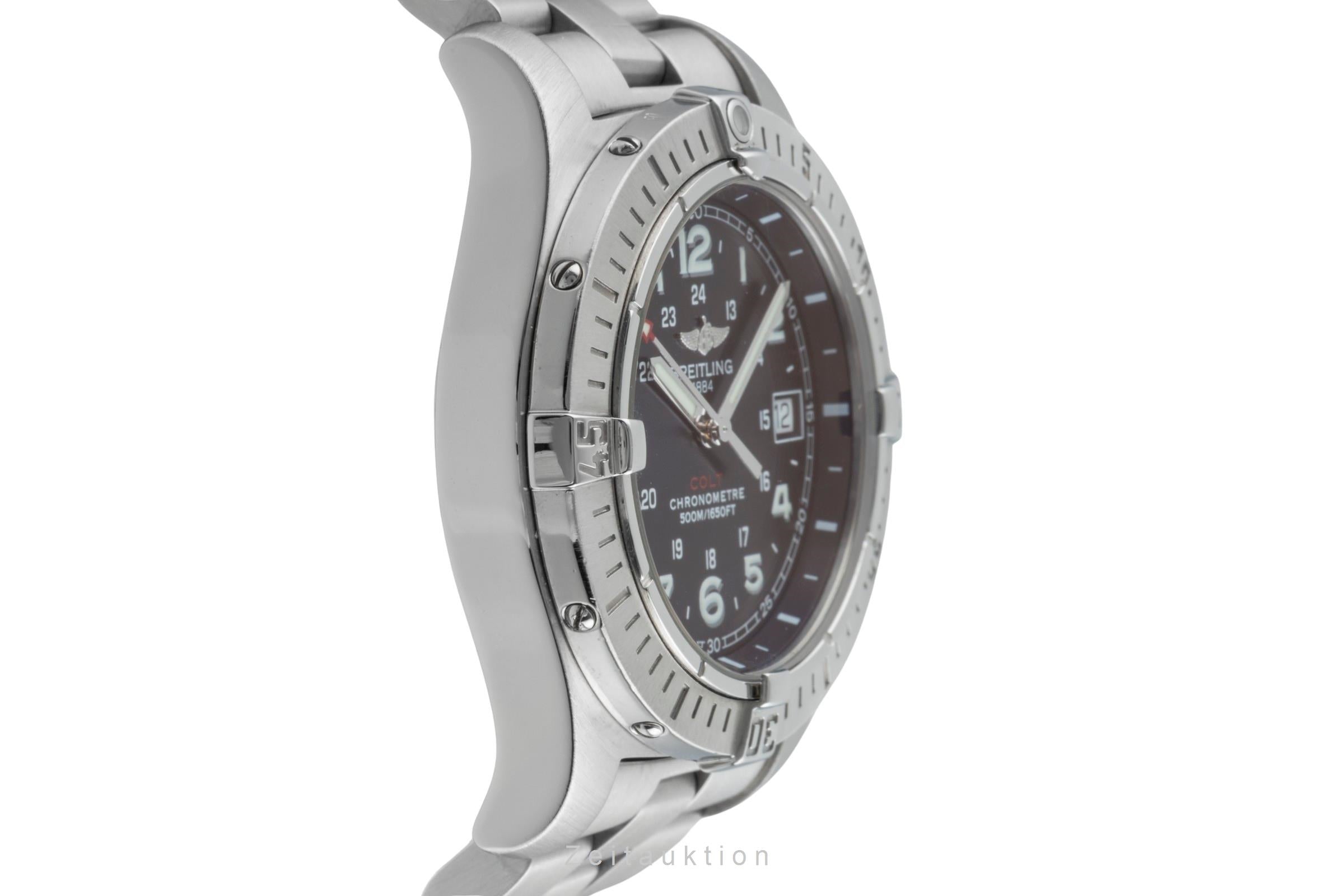 Breitling Colt acier quartz montre pour hommes A74380  [2505726]
