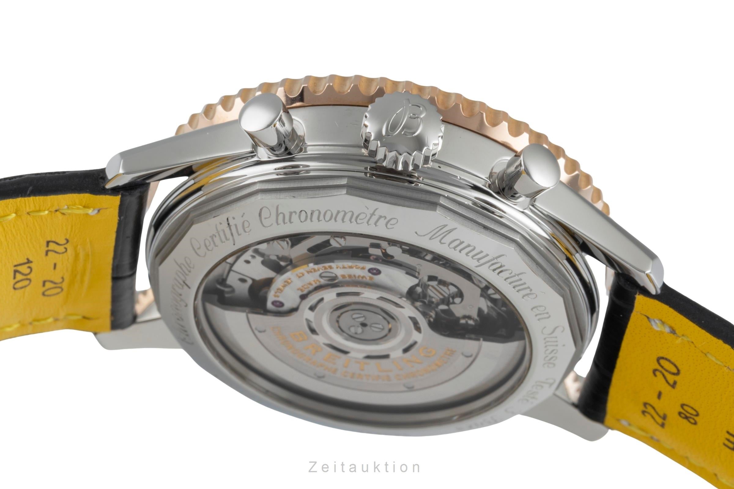 Breitling Navitimer 01 Chronograph 43 Stahl Gold Ref UB0121211F1P1 NP: 10500,- € [2505728]