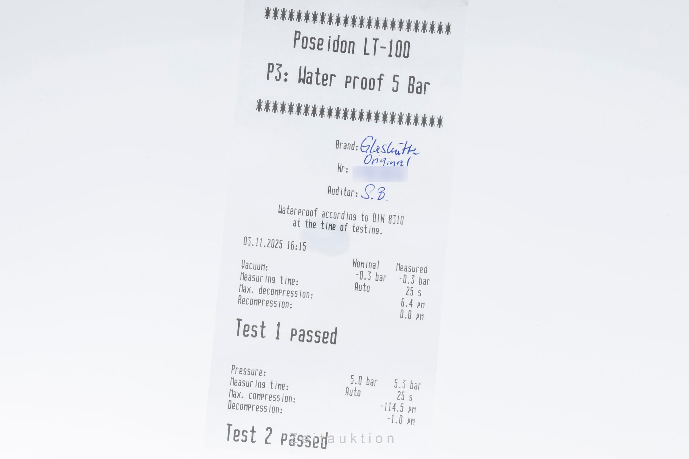 Glashütte PanoMaticLunar Stahl Automatik Herrenuhr Ref 1-90-02-42-32-01 Papiere [2505729]