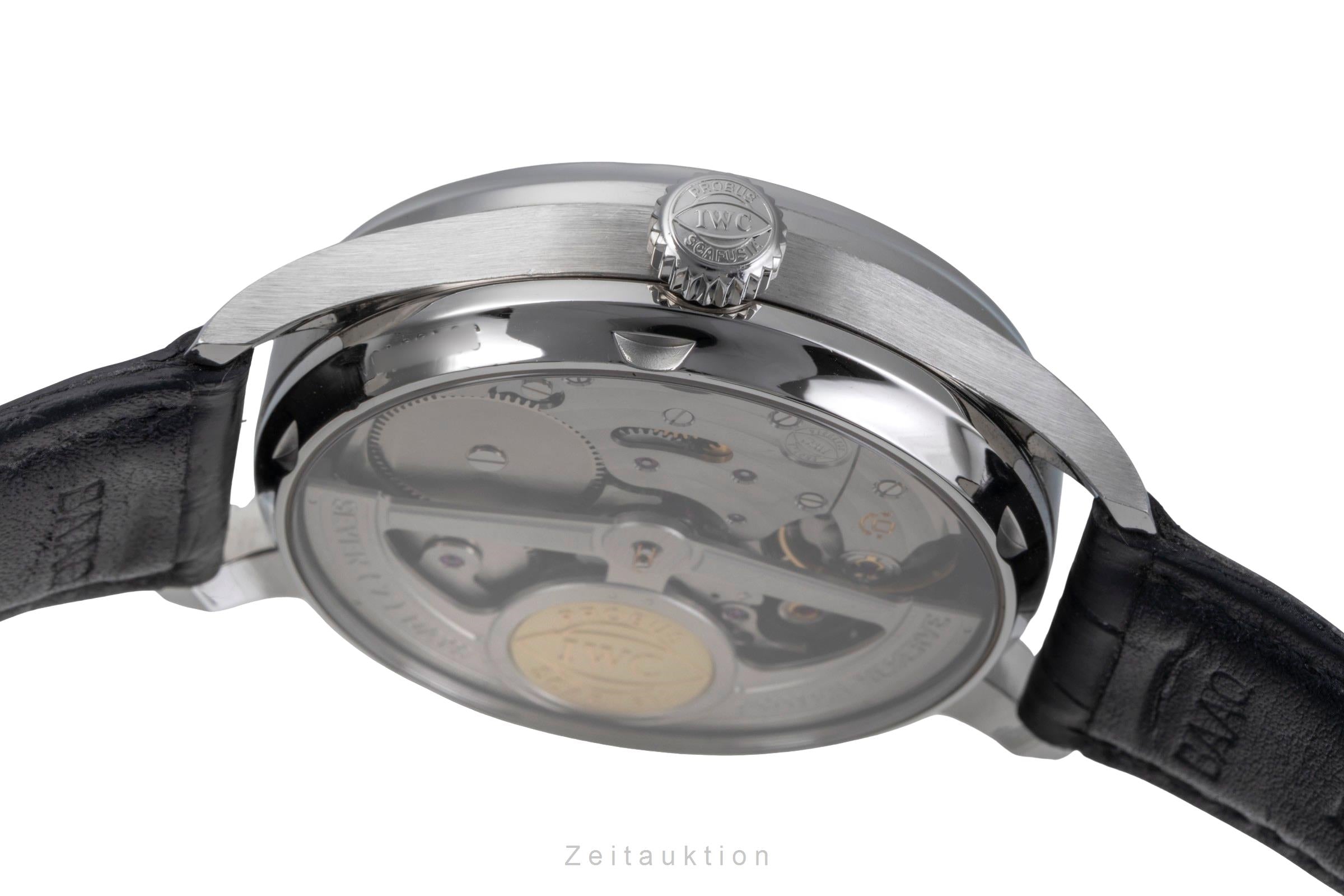 IWC Portugieser steel automatic men's watch IW500109 LP: 14000EUR  [2505733]