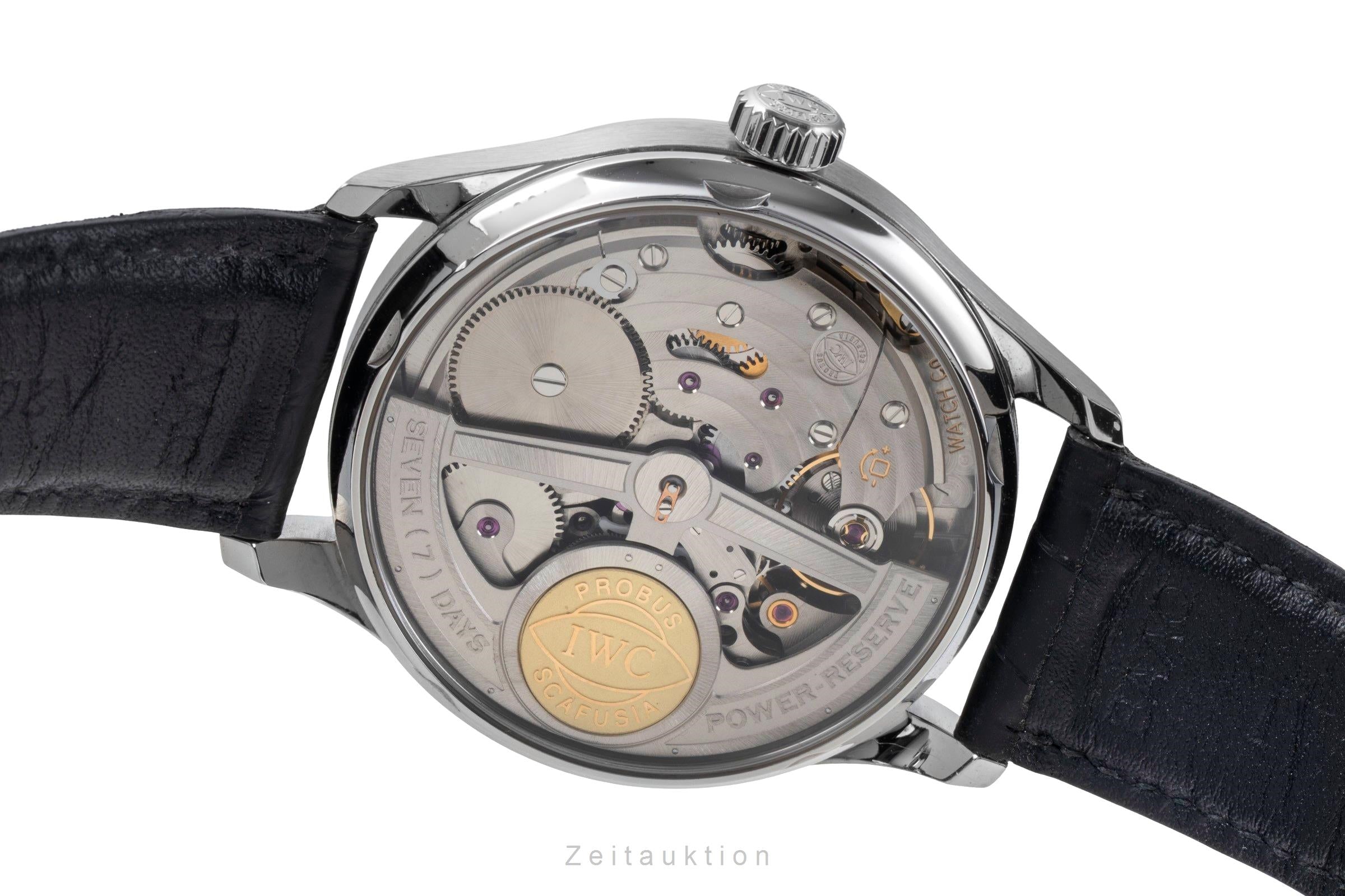 IWC Portugieser steel automatic men's watch IW500109 LP: 14000EUR  [2505733]