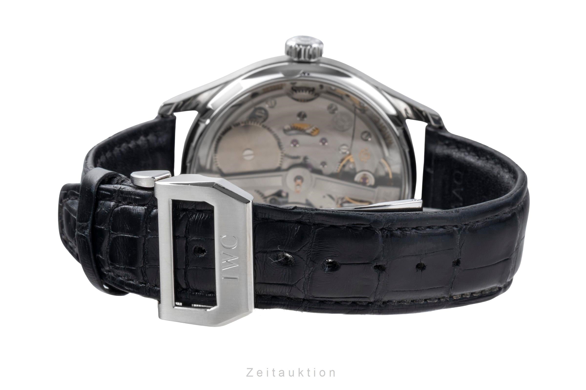 IWC Portugieser steel automatic men's watch IW500109 LP: 14000EUR  [2505733]