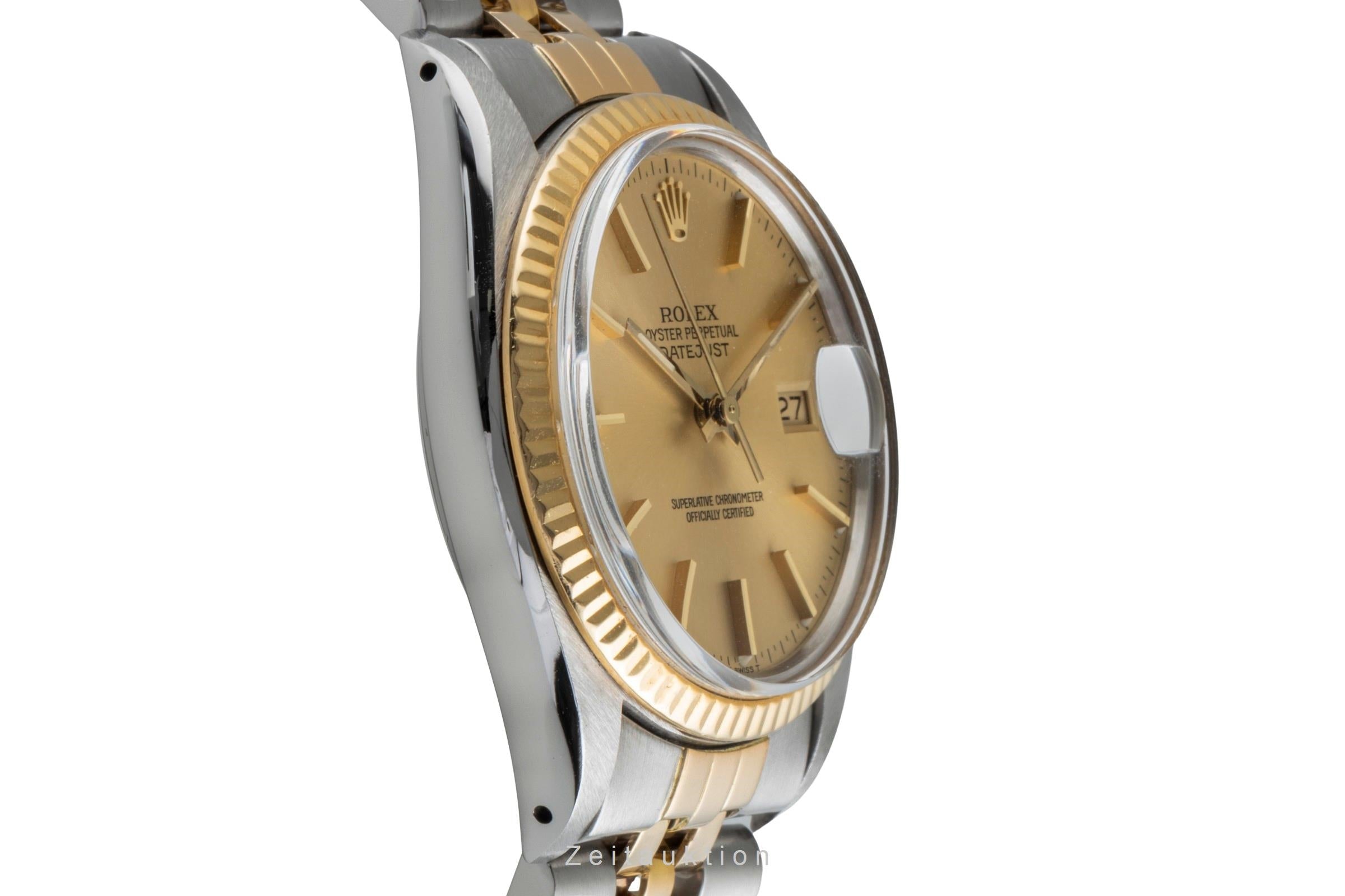 Rolex Datejust acero / oro automático reloj para caballeros 16013  [2505734]