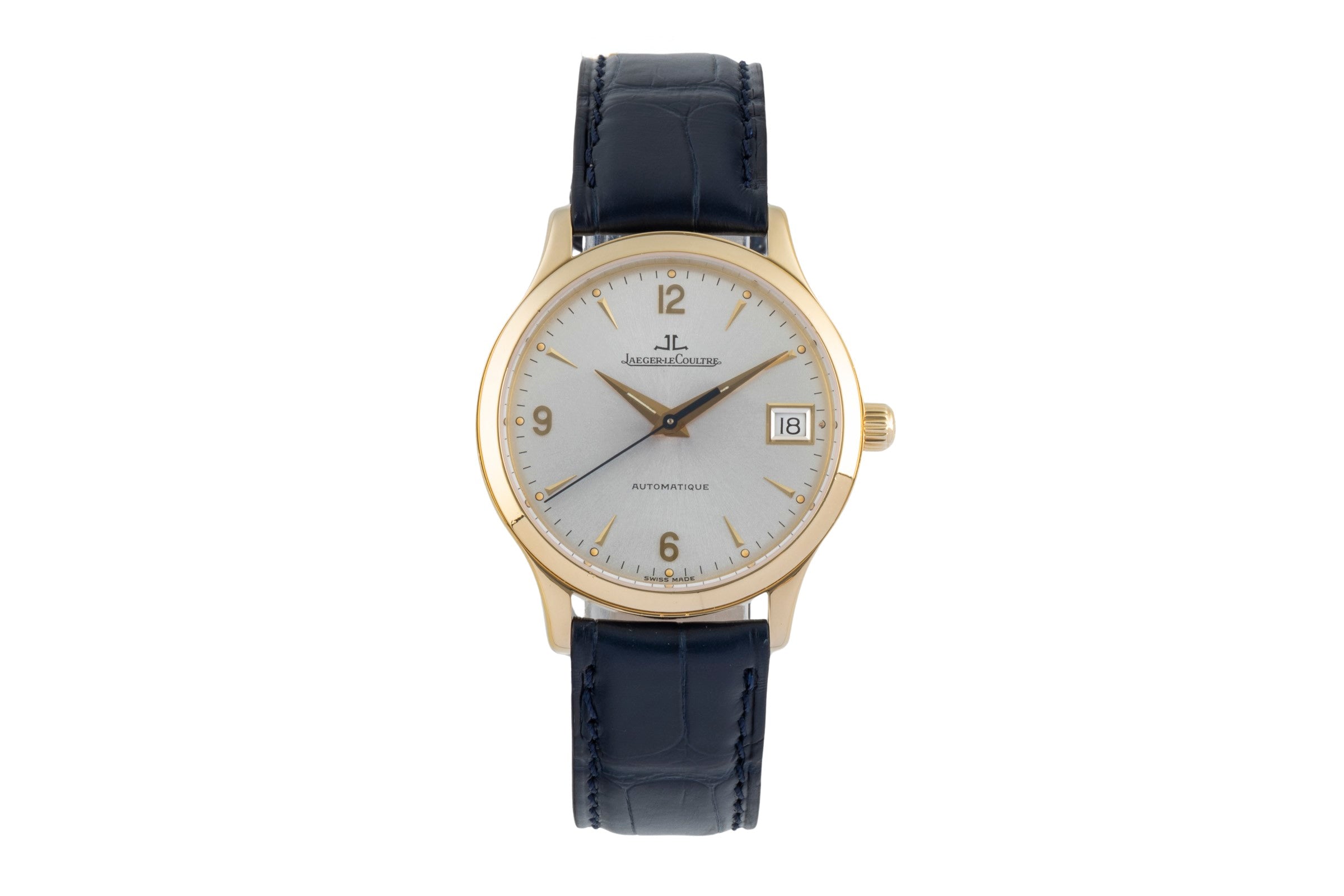 Jaeger LeCoultre Master Control 18k Gold Automatik Ref. 145.1.89 Papiere [2505735]