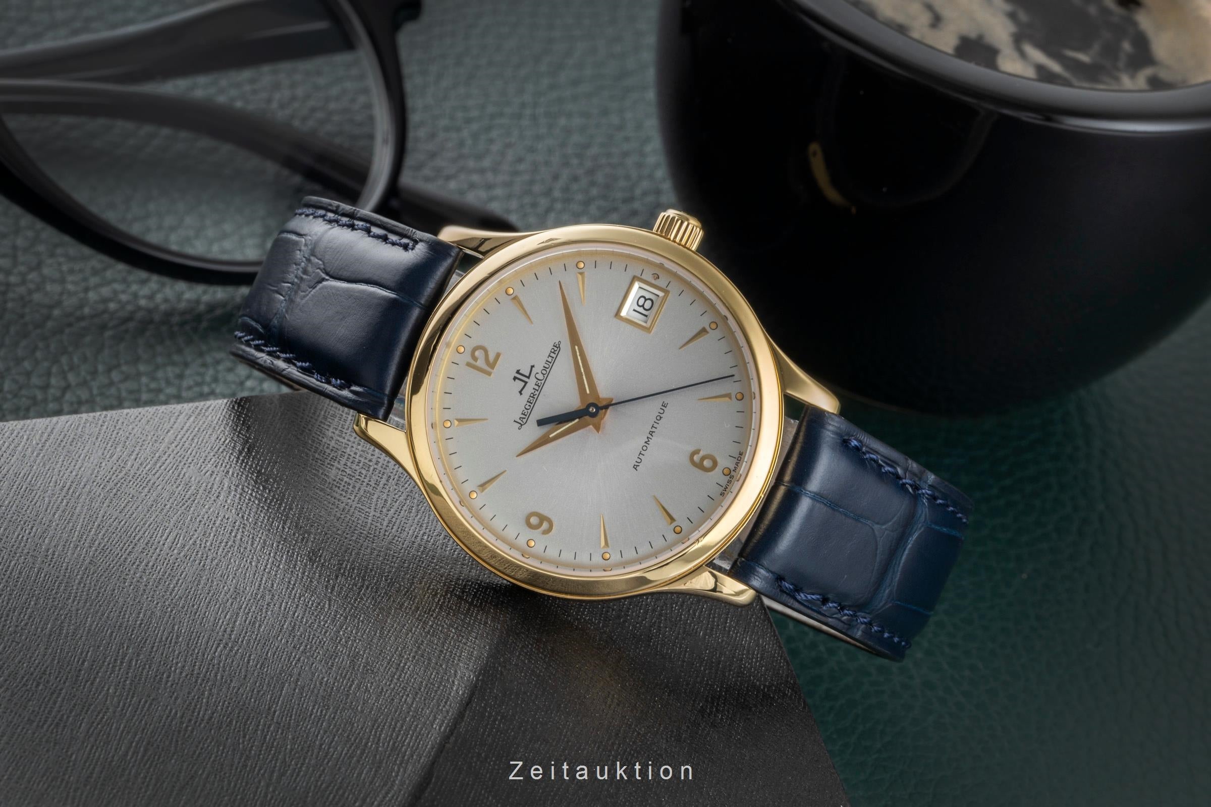 Jaeger LeCoultre Master Control 18k Gold Automatik Ref. 145.1.89 Papiere [2505735]