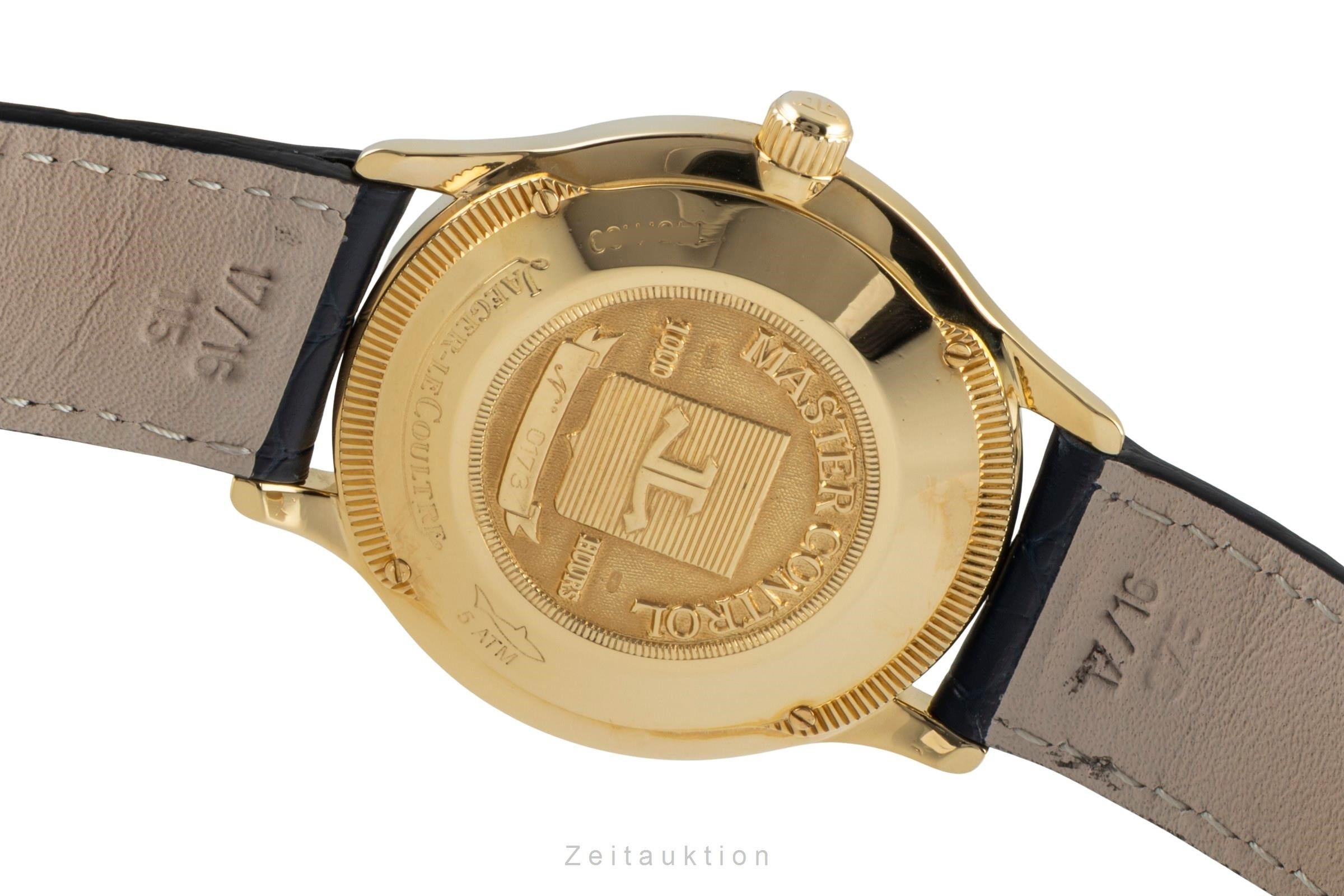 Jaeger LeCoultre Master Control 18k Gold Automatik Ref. 145.1.89 Papiere [2505735]