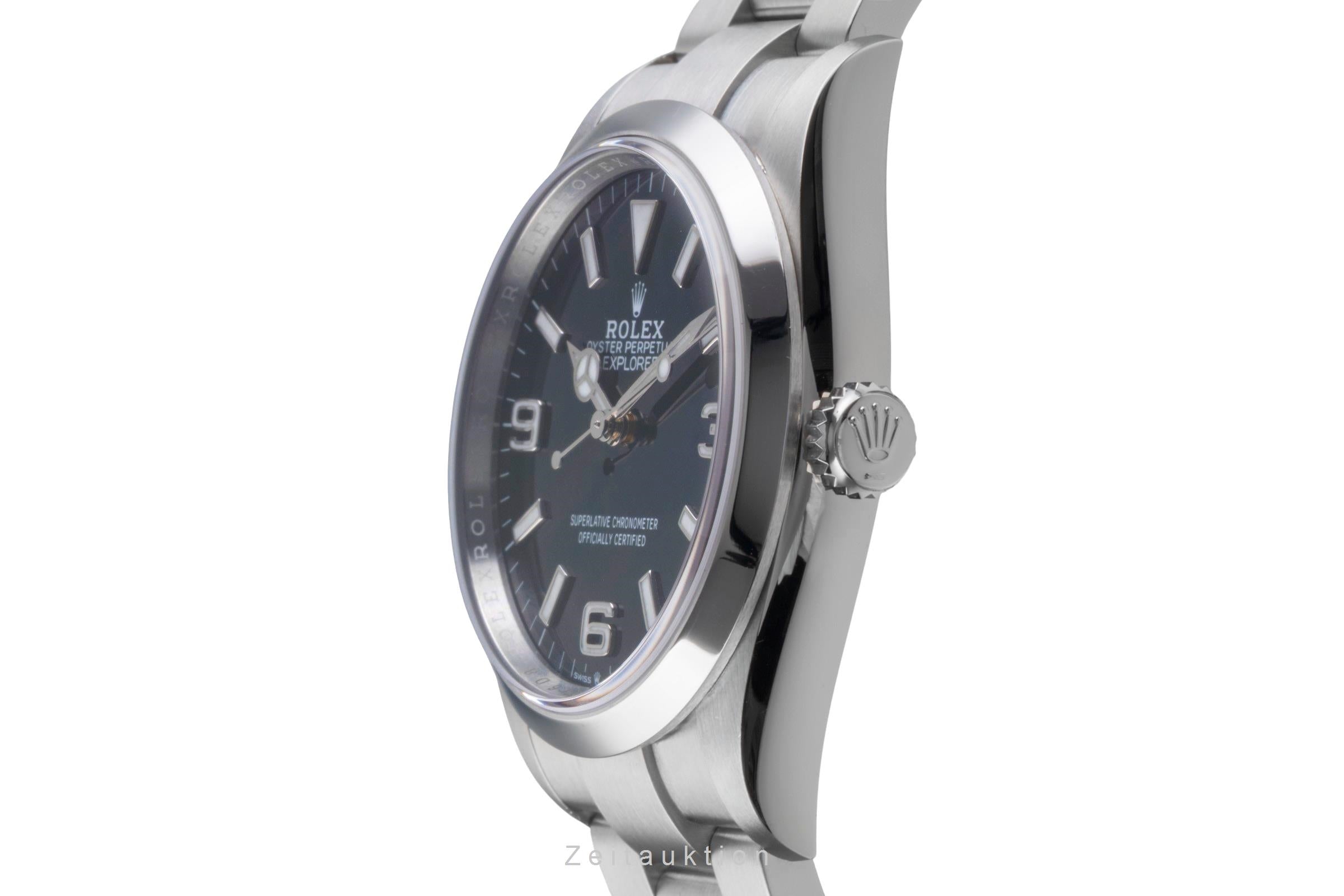 Rolex Explorer steel automatic 3230 124270 2505736