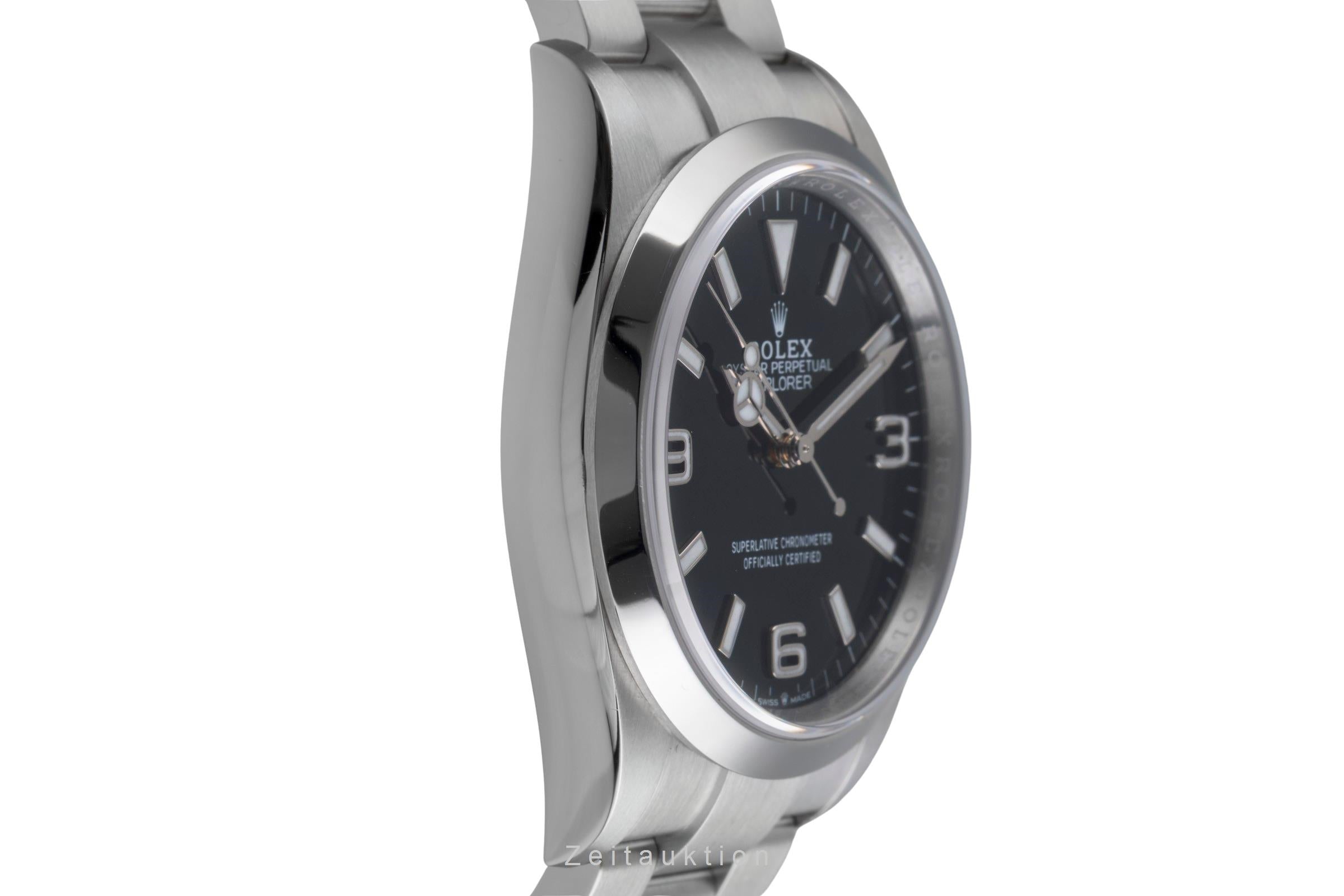 Rolex Explorer steel automatic men's watch 124270  [2505736]