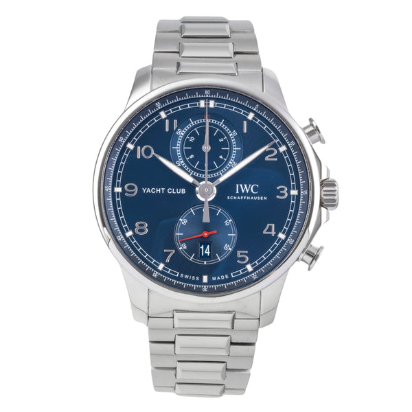 IWC Yachtclub cronógrafo acero automático reloj para caballeros IW390701 LP: 13500EUR  [2505737]