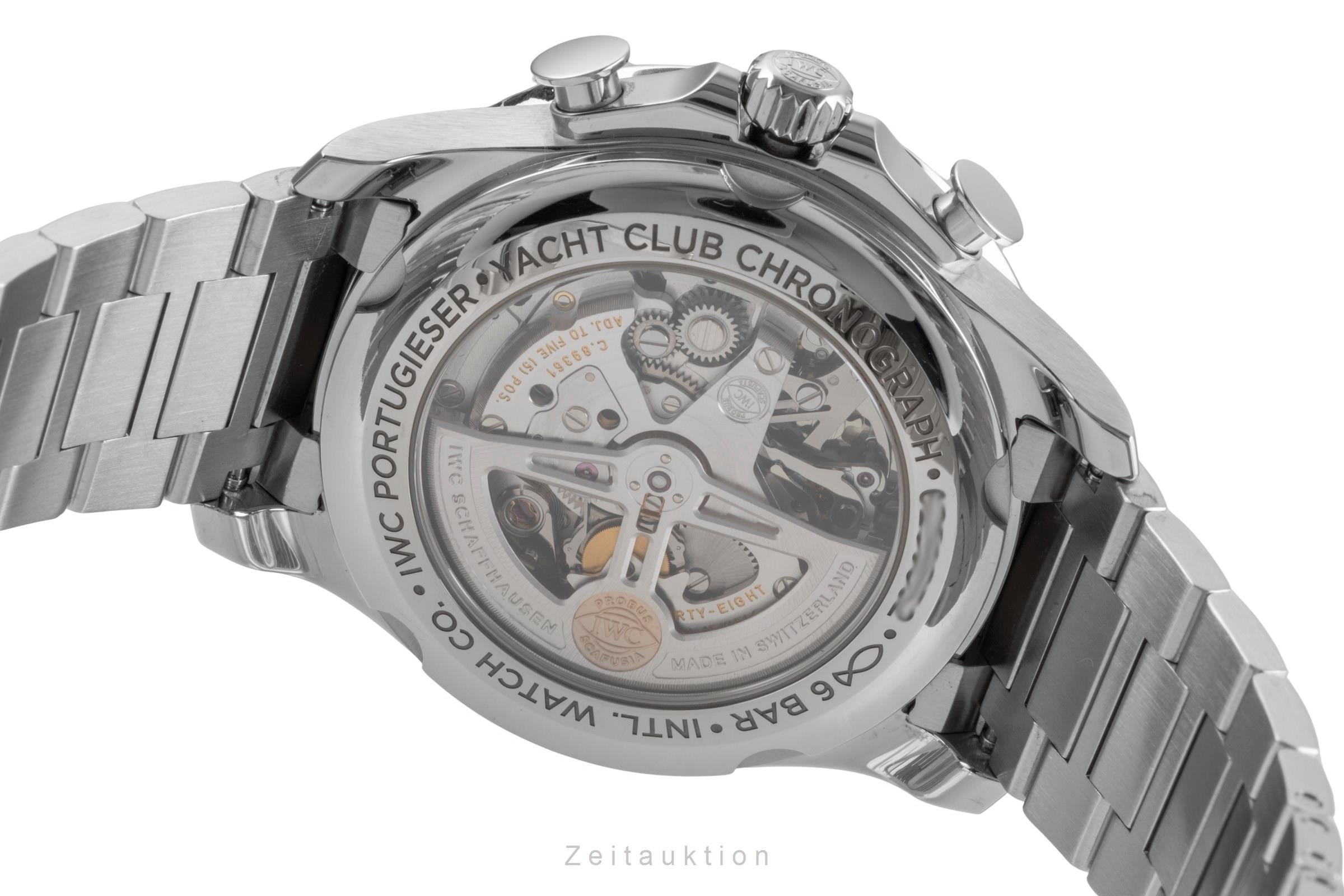 IWC Yachtclub cronógrafo acero automático reloj para caballeros IW390701 LP: 13500EUR  [2505737]