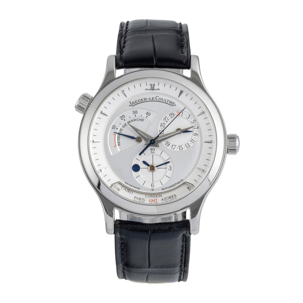 Jaeger LeCoultre Master Geographic steel automatic men's watch Q1428420  142.8.92 LP: 12500EUR  [2505738]