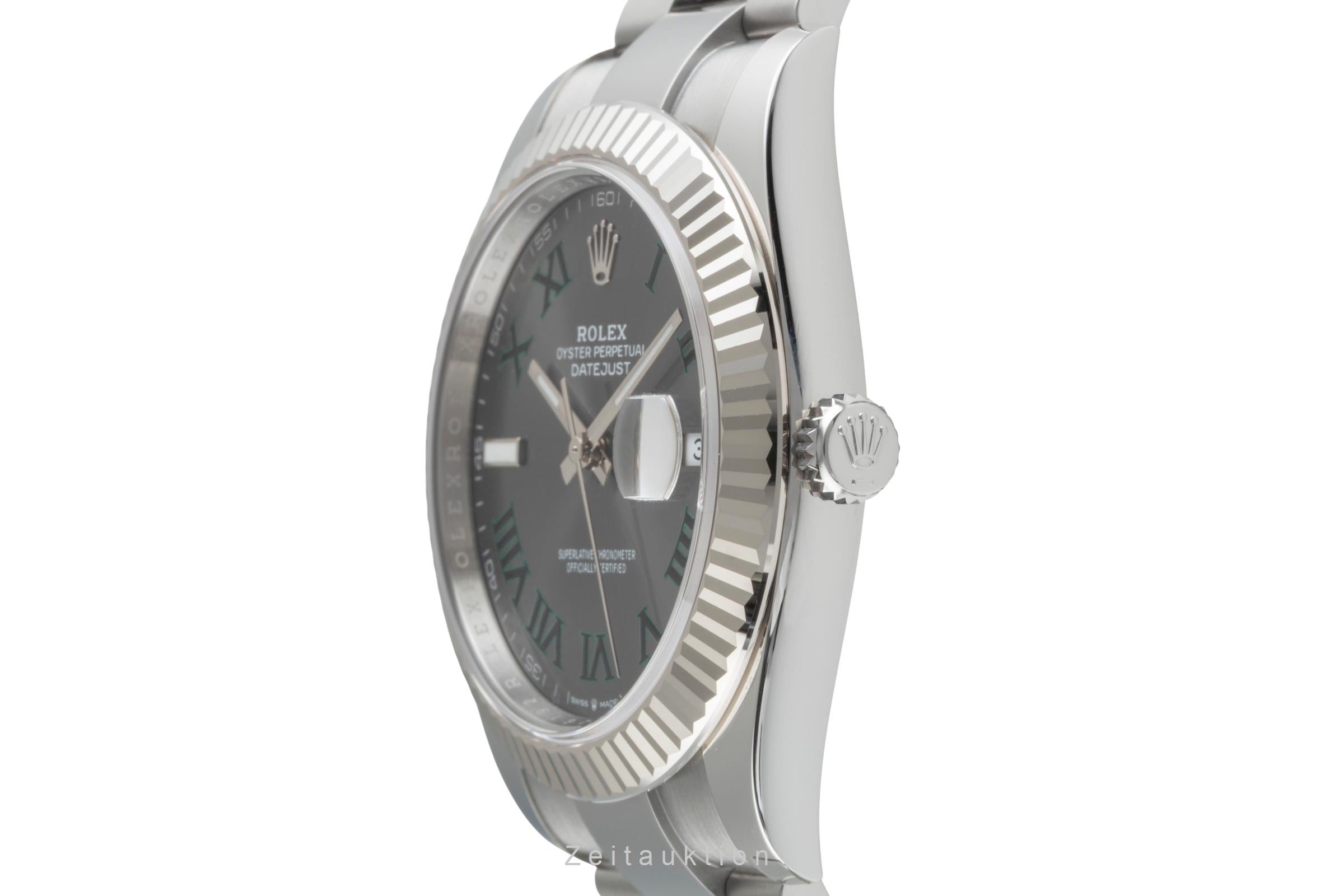 Rolex Datejust steel / white gold automatic men's watch 126334  [2505739]