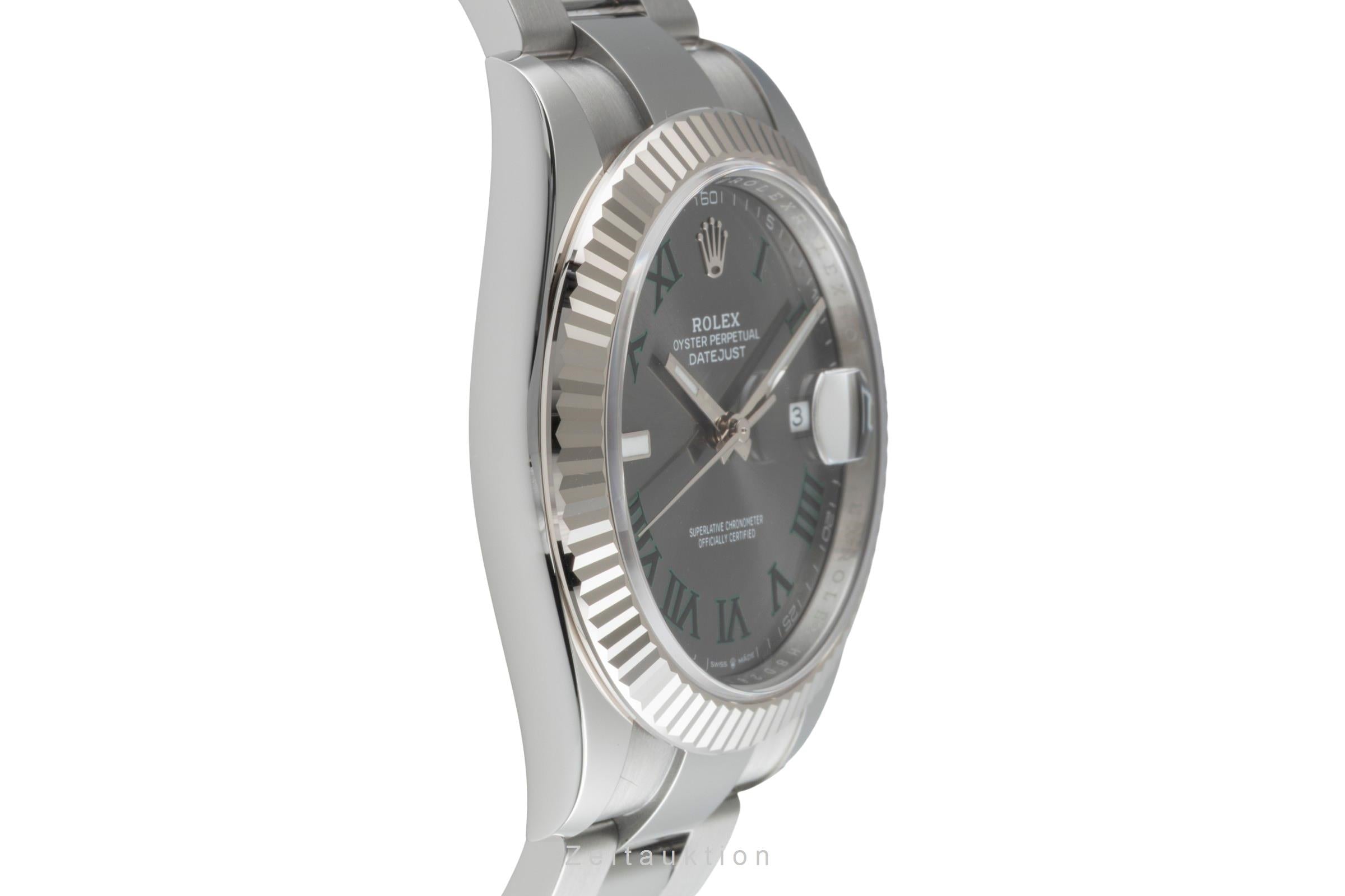 Rolex Datejust steel / white gold automatic men's watch 126334  [2505739]