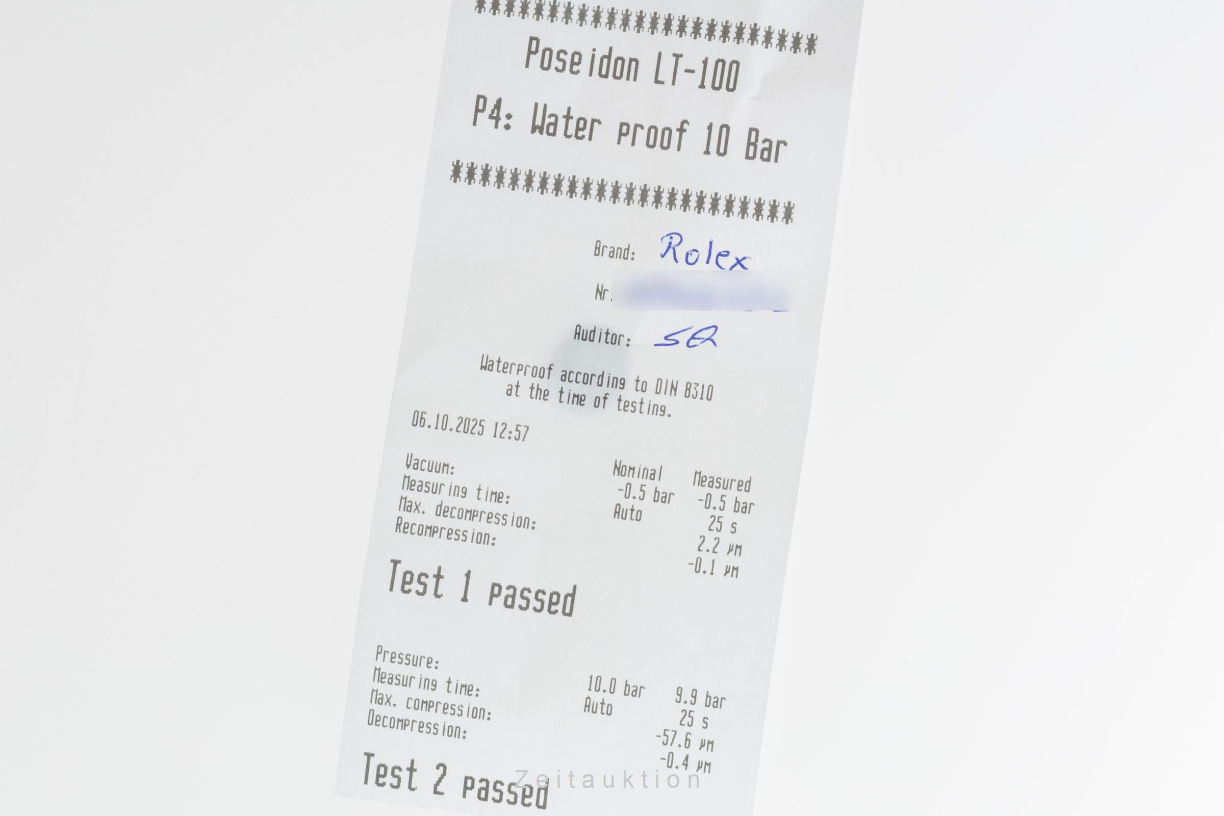 Rolex Datejust steel / white gold automatic men's watch 126334  [2505739]