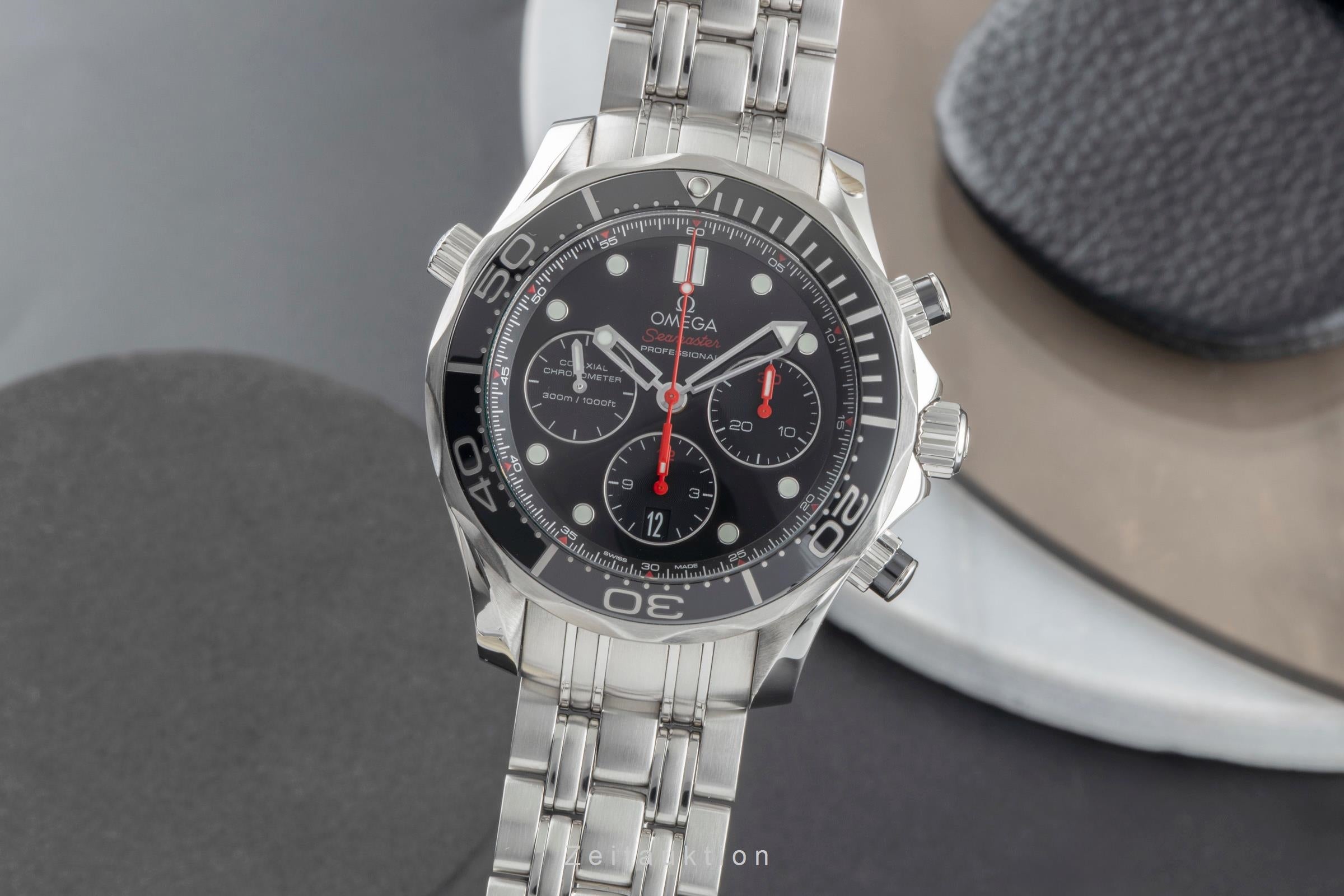 Omega Seamaster chronograph steel automatic men's watch 212.30.44.50.01.001  [2505740]