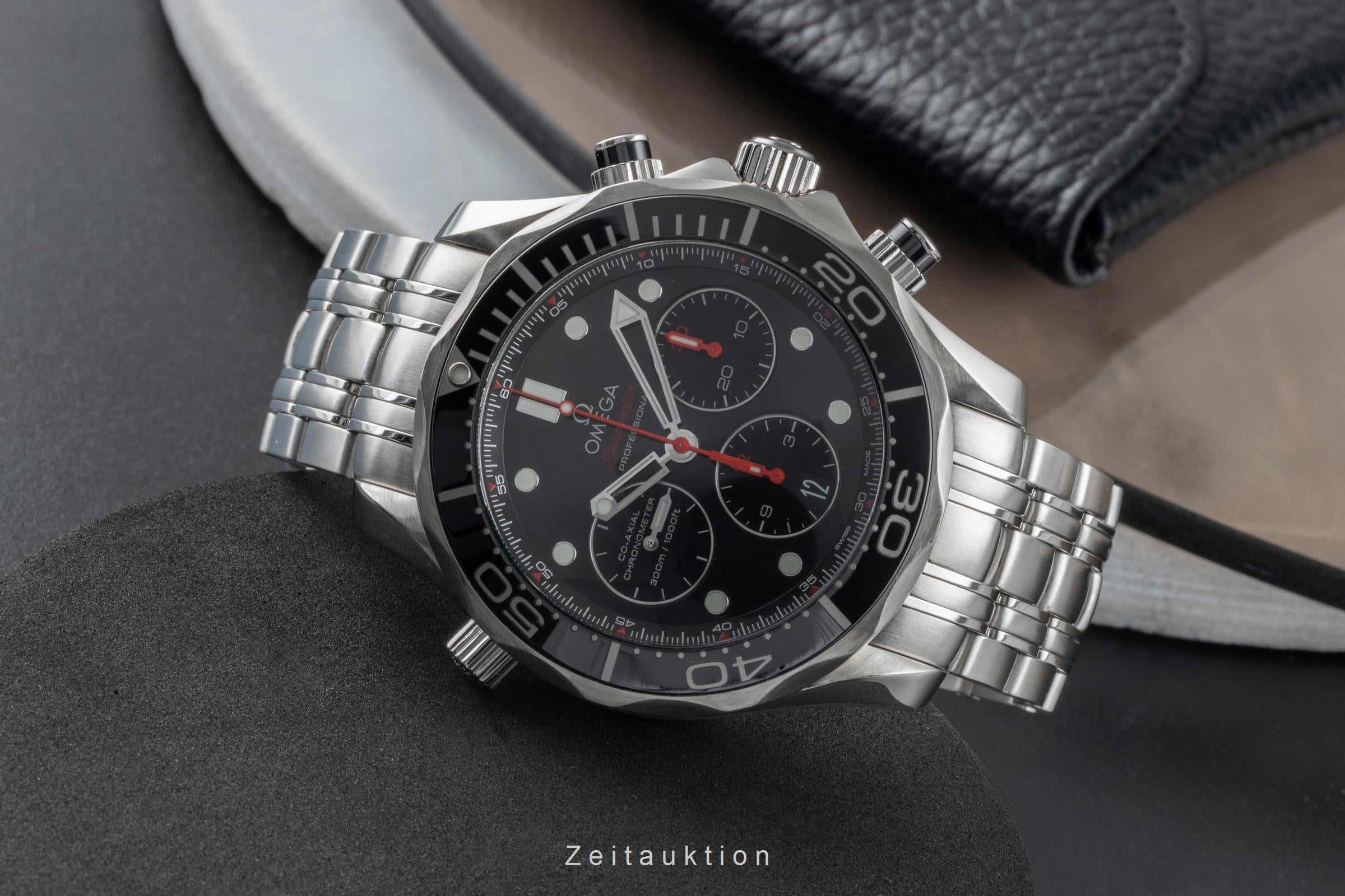 Omega Seamaster chronograph steel automatic men's watch 212.30.44.50.01.001  [2505740]