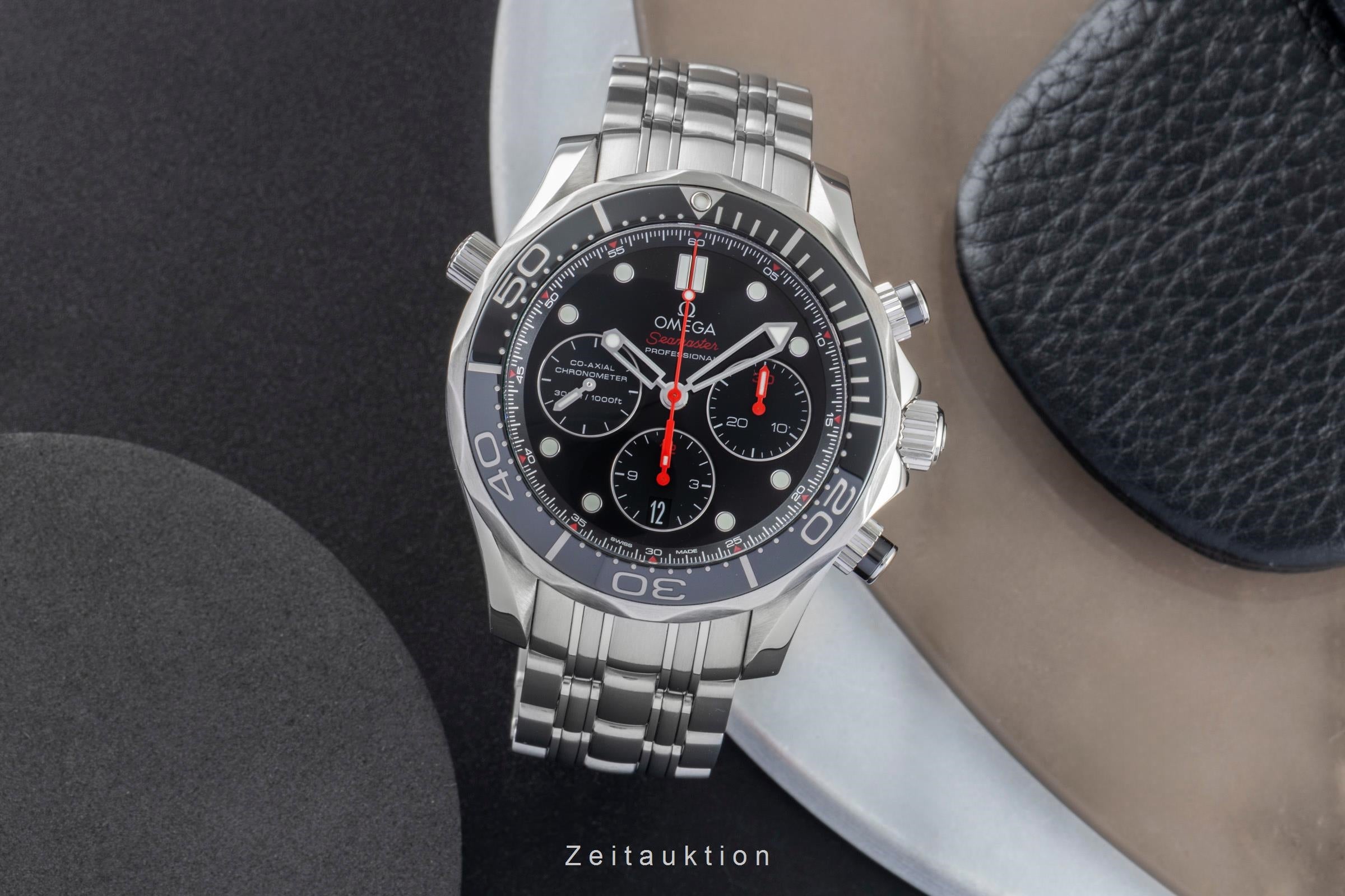 Omega Seamaster chronograph steel automatic men's watch 212.30.44.50.01.001  [2505740]