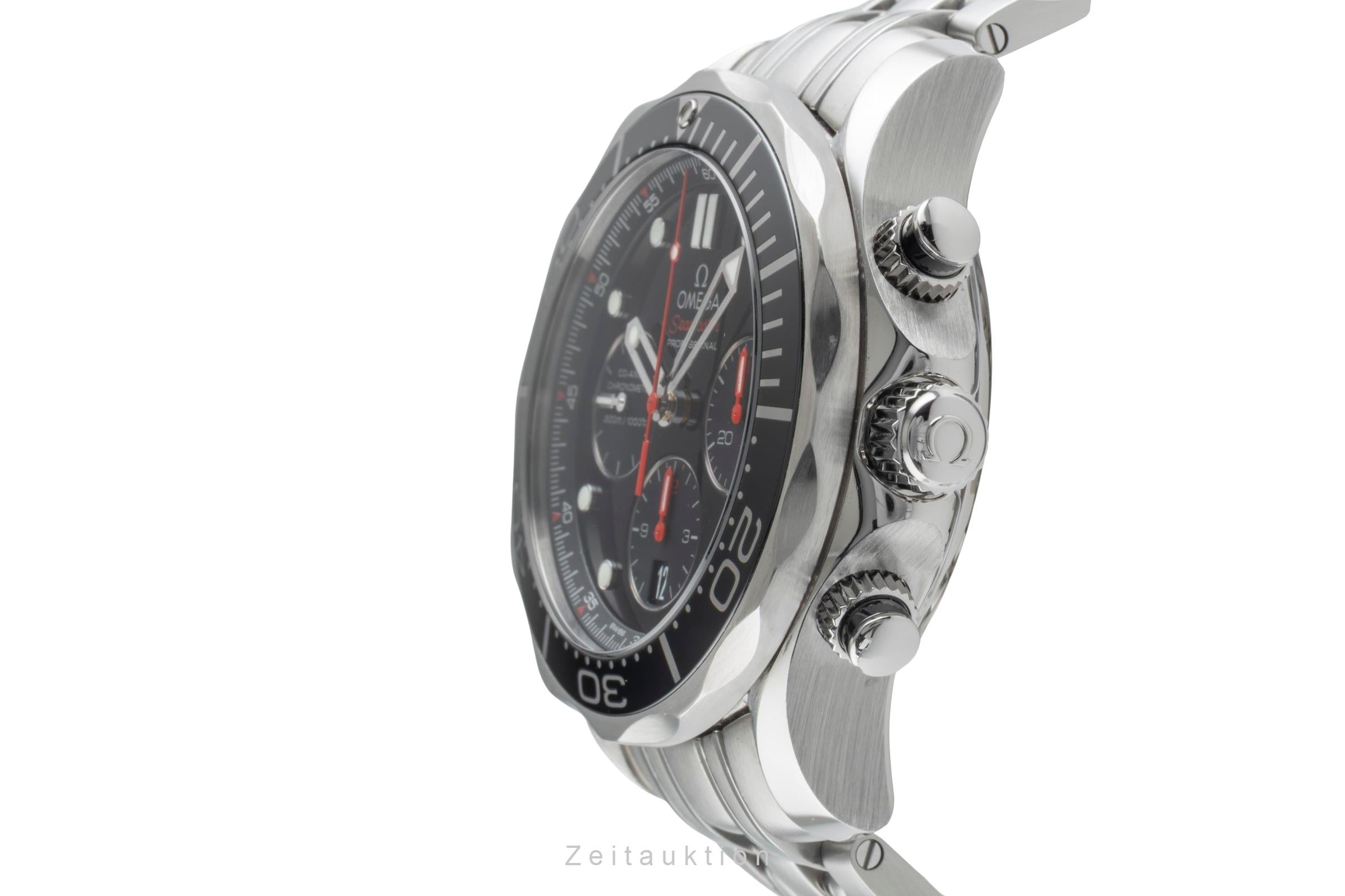 Omega Seamaster chronograph steel automatic men's watch 212.30.44.50.01.001  [2505740]
