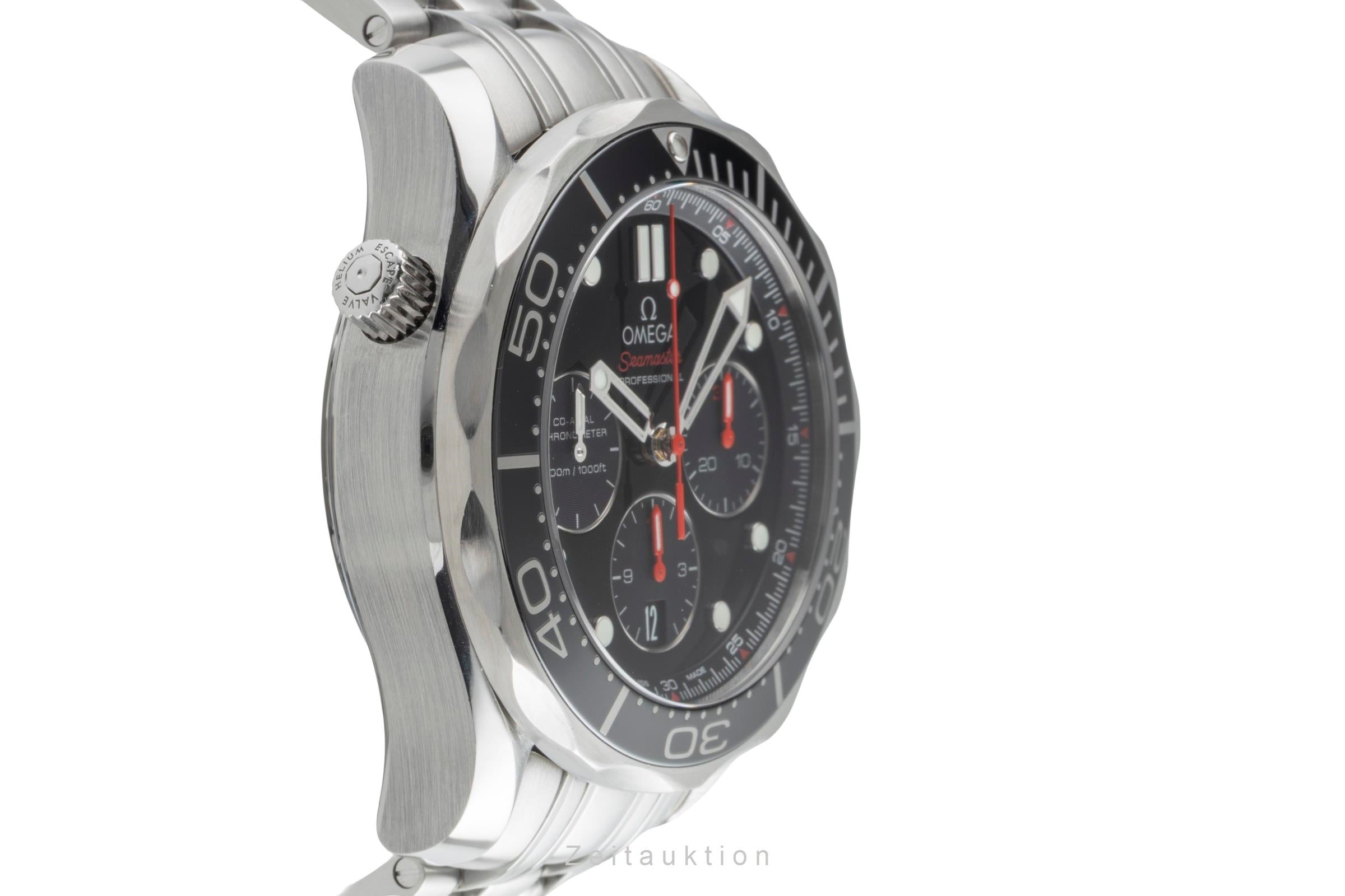 Omega Seamaster chronograph steel automatic men's watch 212.30.44.50.01.001  [2505740]