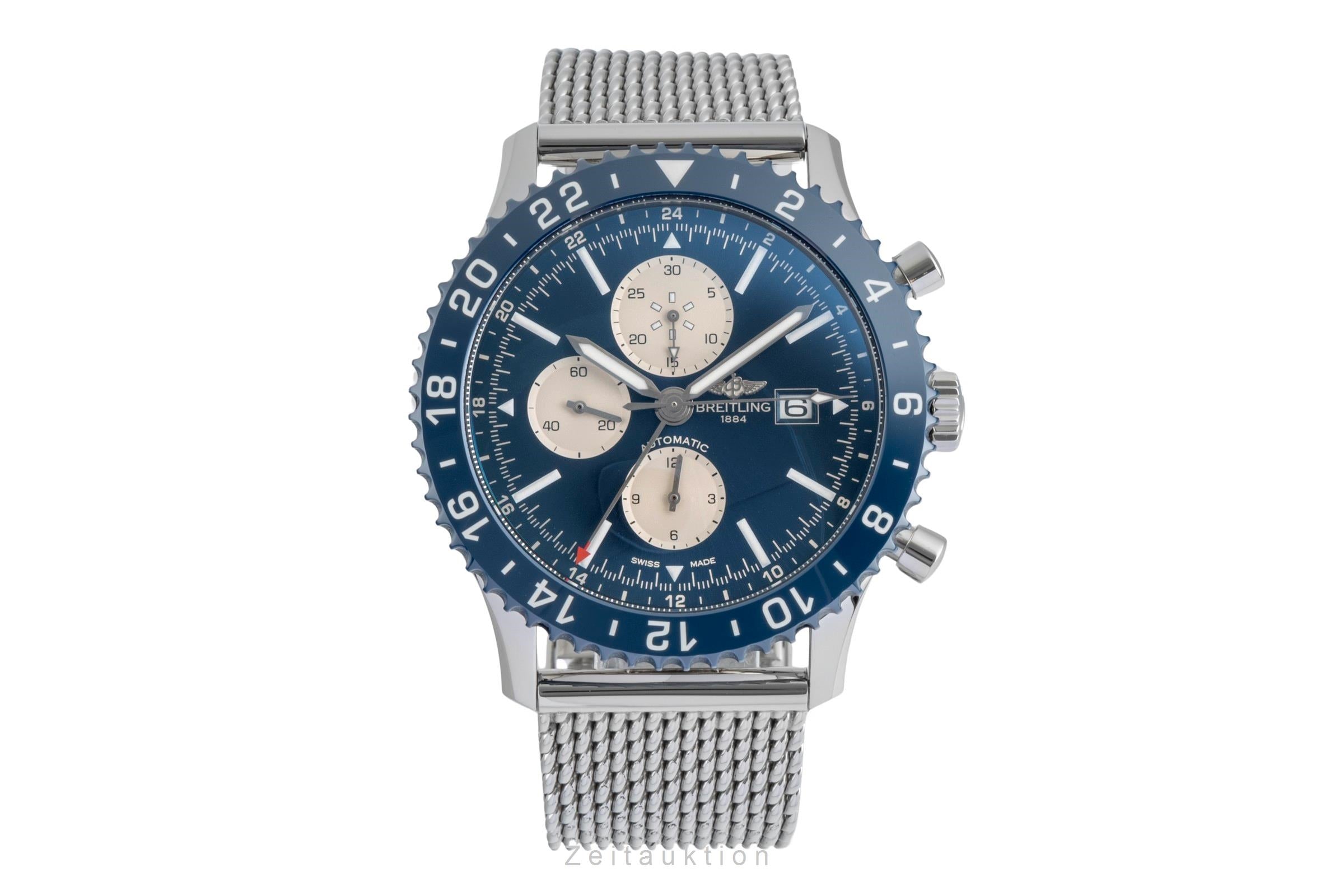 Breitling Chronoliner cronografo acciaio automatismo orologio da uomo Y2431016/C970  [2505741]