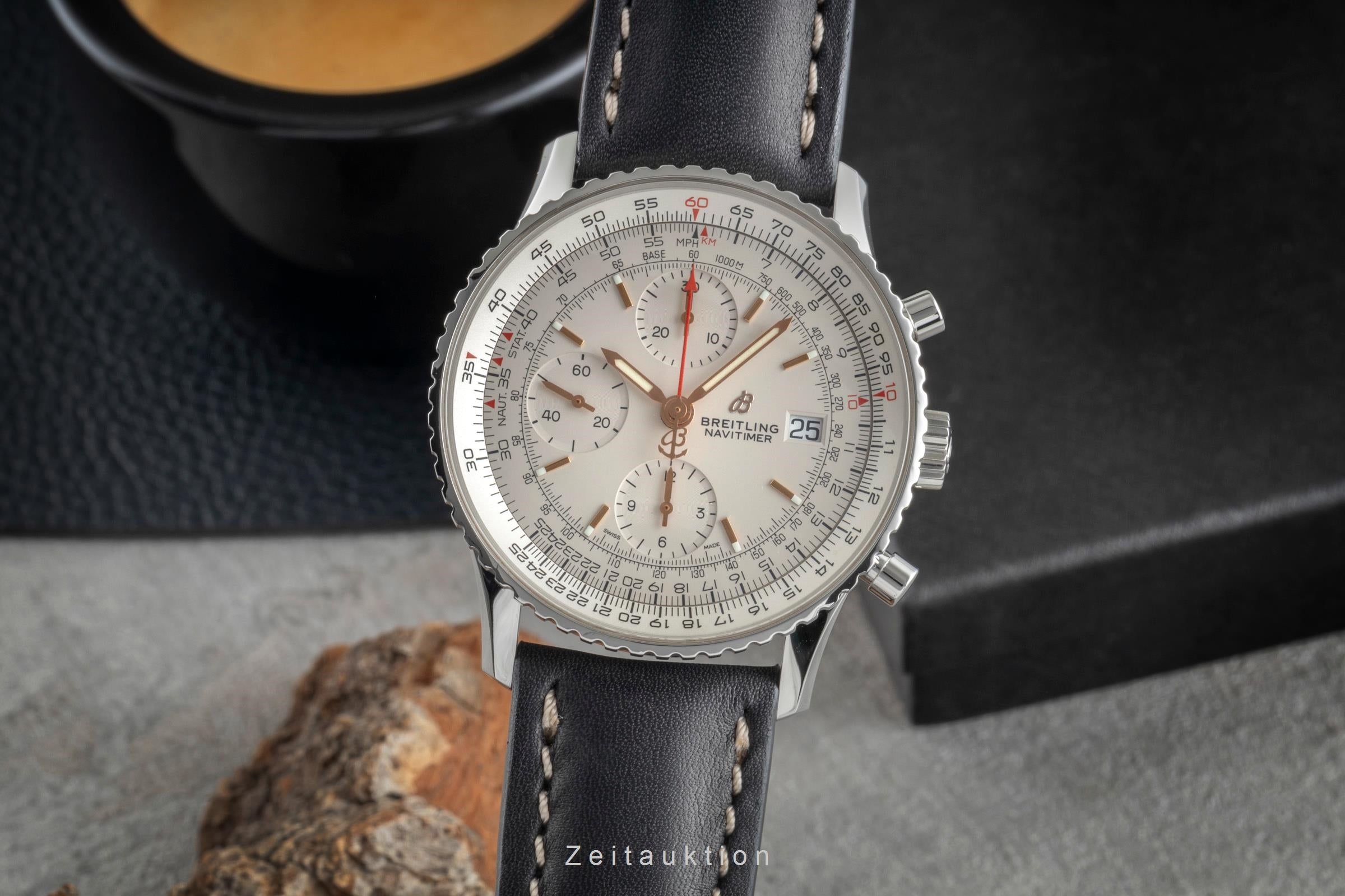 Breitling Navitimer chronograph steel automatic men's watch A13324  [2505742]