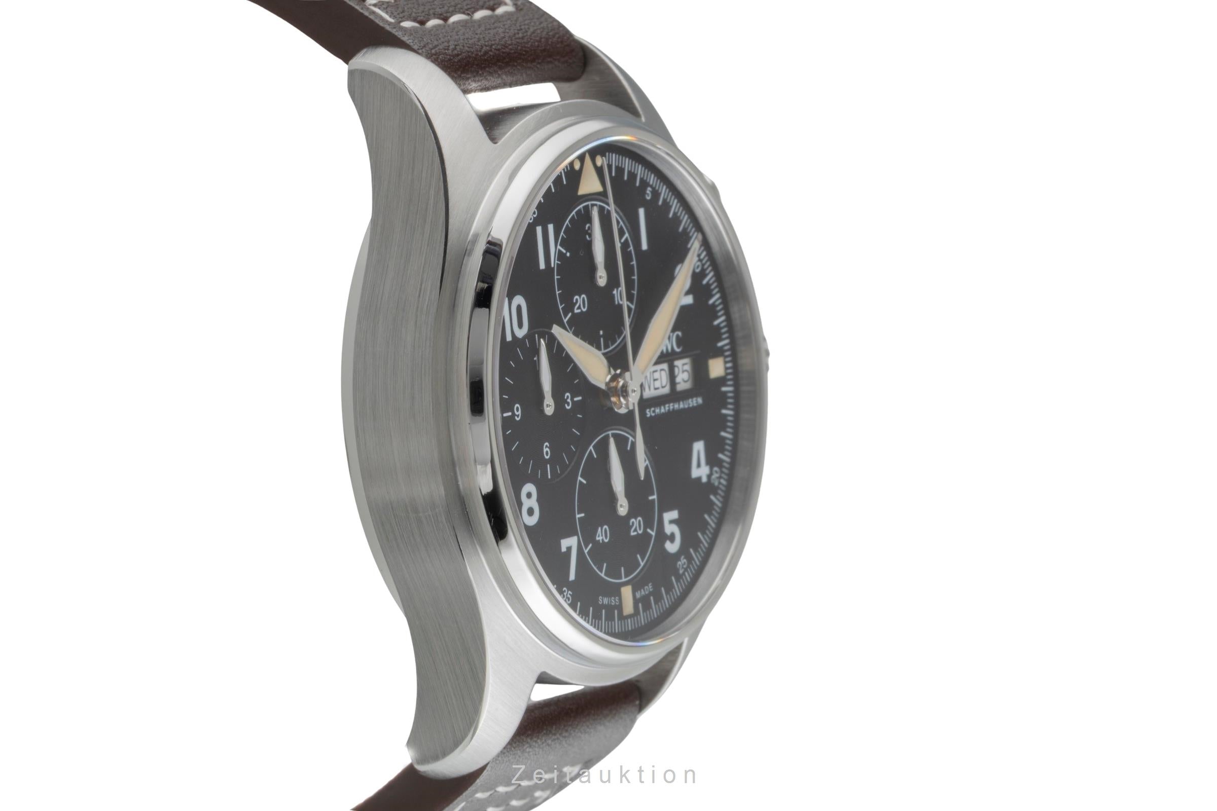 IWC Fliegerchronograph cronografo acciaio automatismo orologio da uomo IW387903 LP: 7700EUR  [2505745]