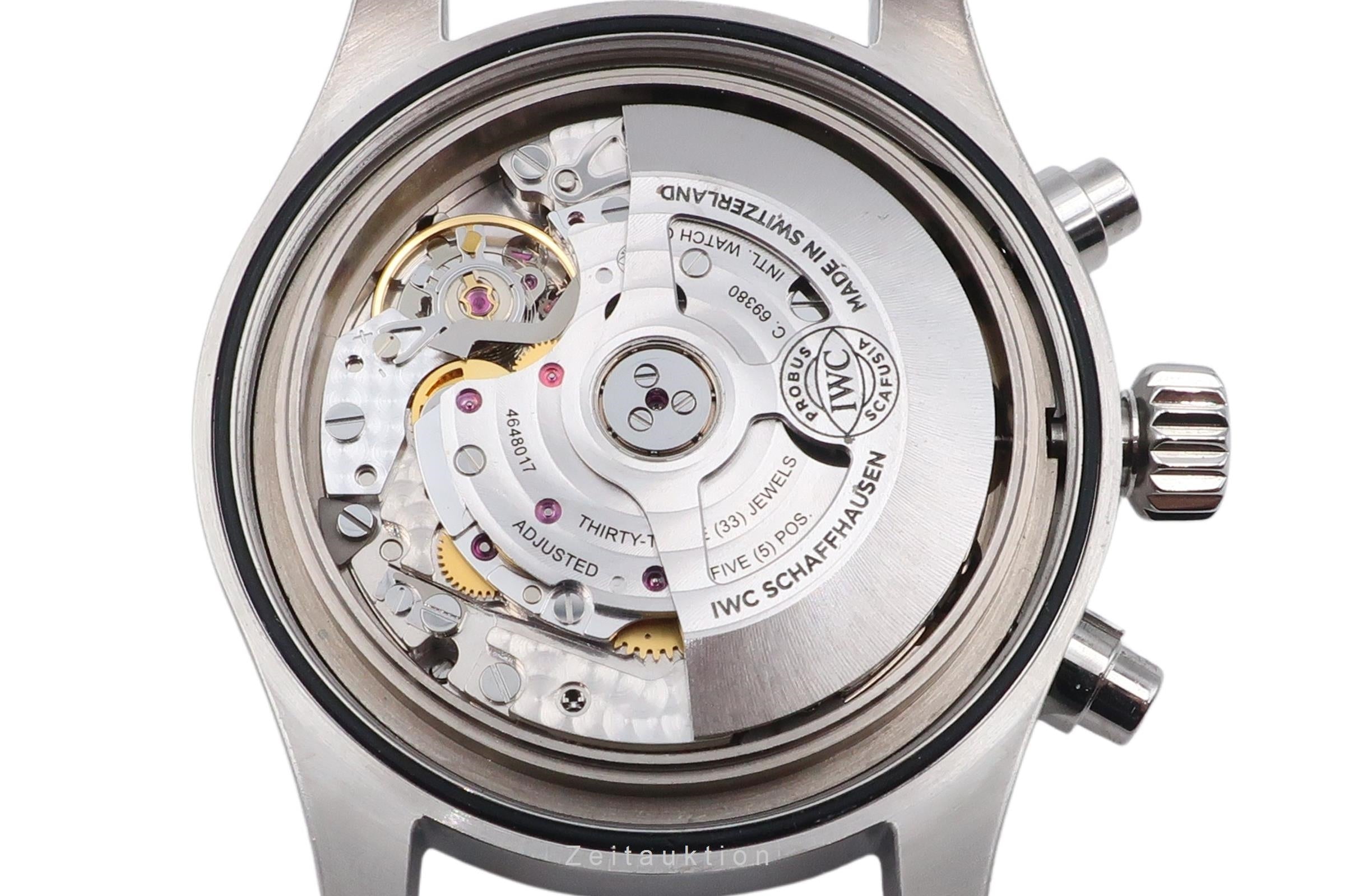 IWC Fliegerchronograph cronografo acciaio automatismo orologio da uomo IW387903 LP: 7700EUR  [2505745]