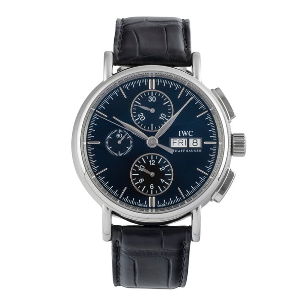 IWC Portofino cronógrafo acero automático reloj para caballeros IW378303  [2505749]