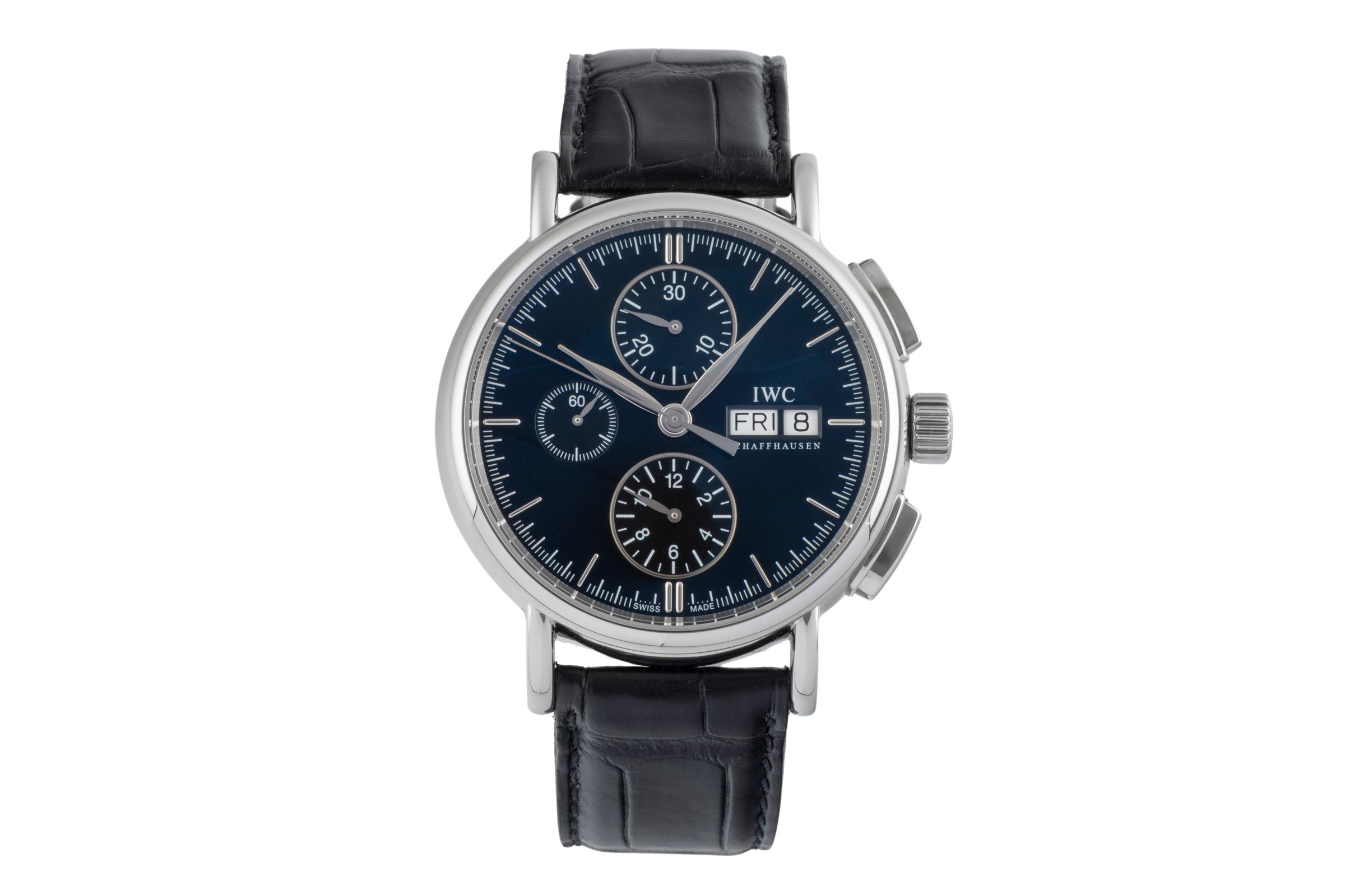 IWC Portofino chronograph steel automatic men's watch IW378303  [2505749]