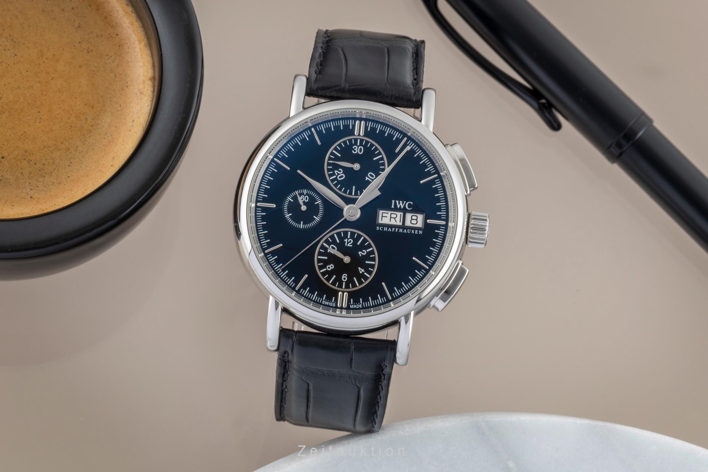 IWC Portofino cronógrafo acero automático reloj para caballeros IW378303  [2505749]