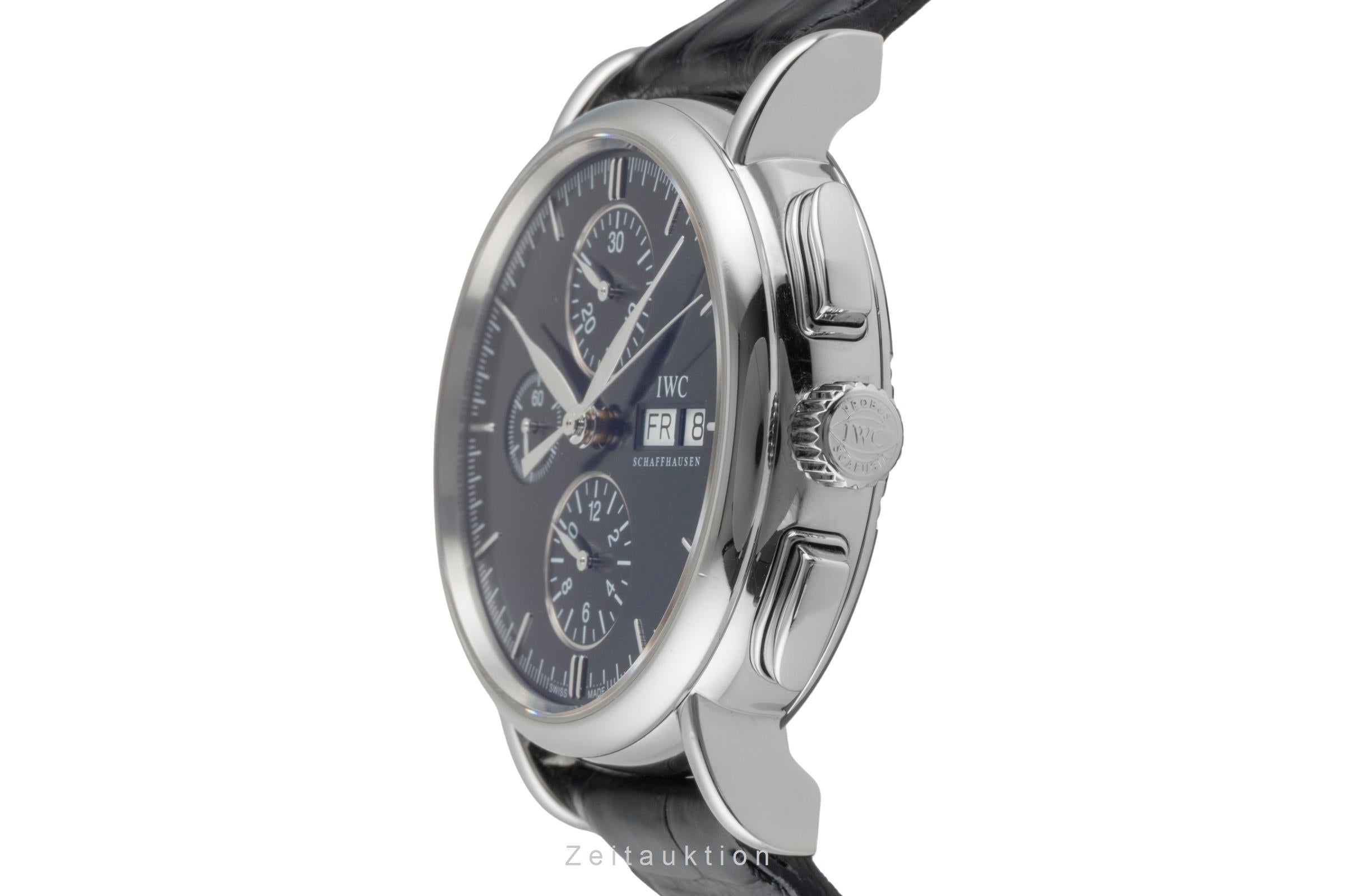 IWC Portofino cronógrafo acero automático reloj para caballeros IW378303  [2505749]