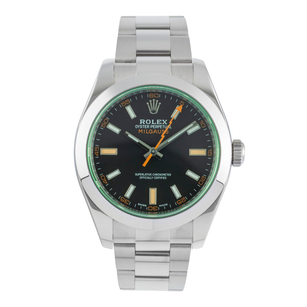 Rolex Milgauss steel automatic men's watch 116400GV  [2505750]