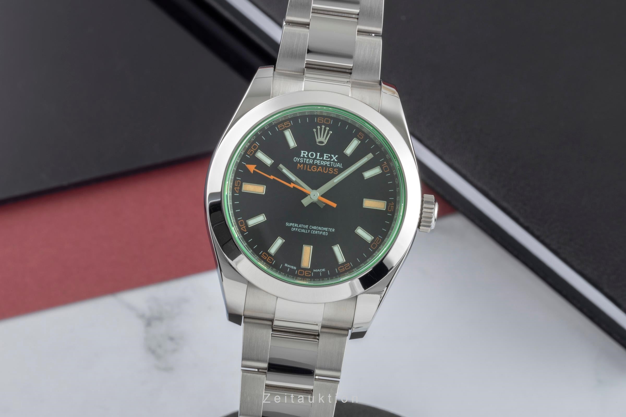 Rolex Milgauss steel automatic men's watch 116400GV  [2505750]