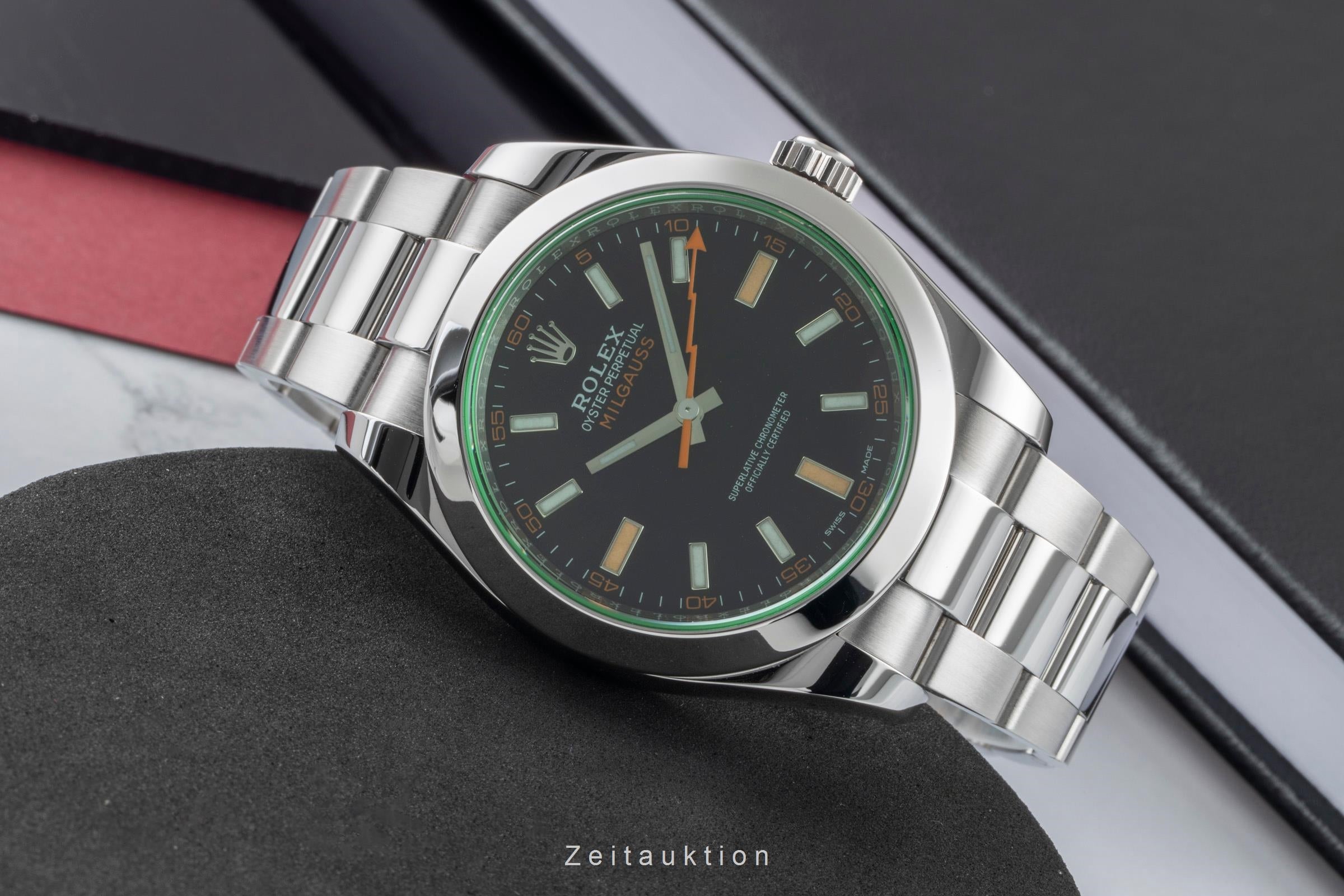 Rolex Milgauss steel automatic men's watch 116400GV  [2505750]