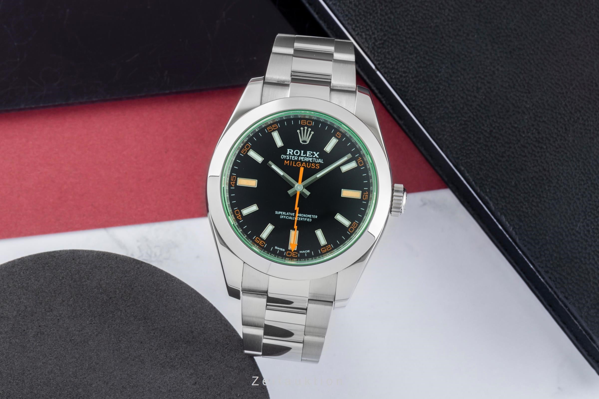 Rolex Milgauss steel automatic men's watch 116400GV  [2505750]