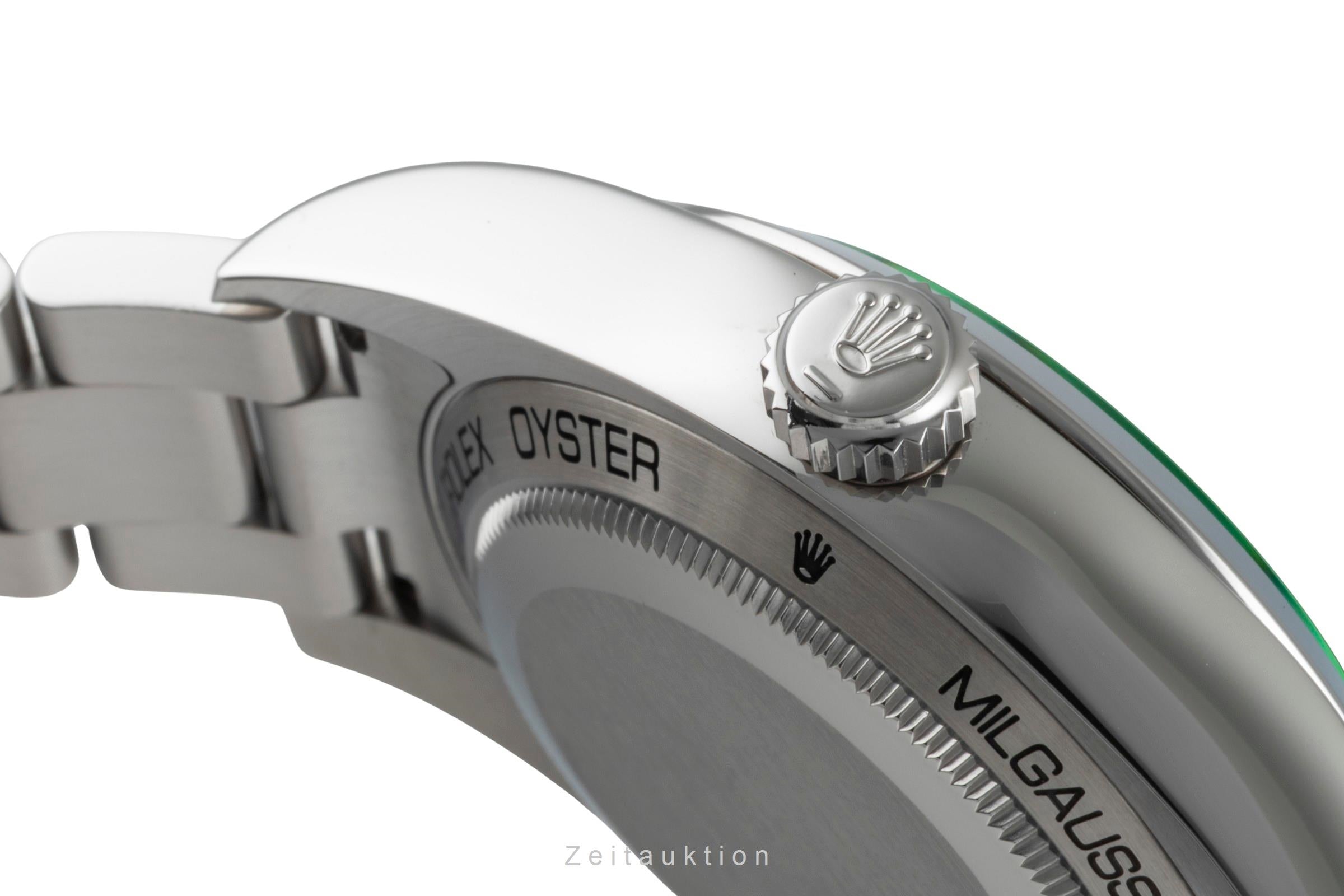 Rolex Milgauss steel automatic men's watch 116400GV  [2505750]