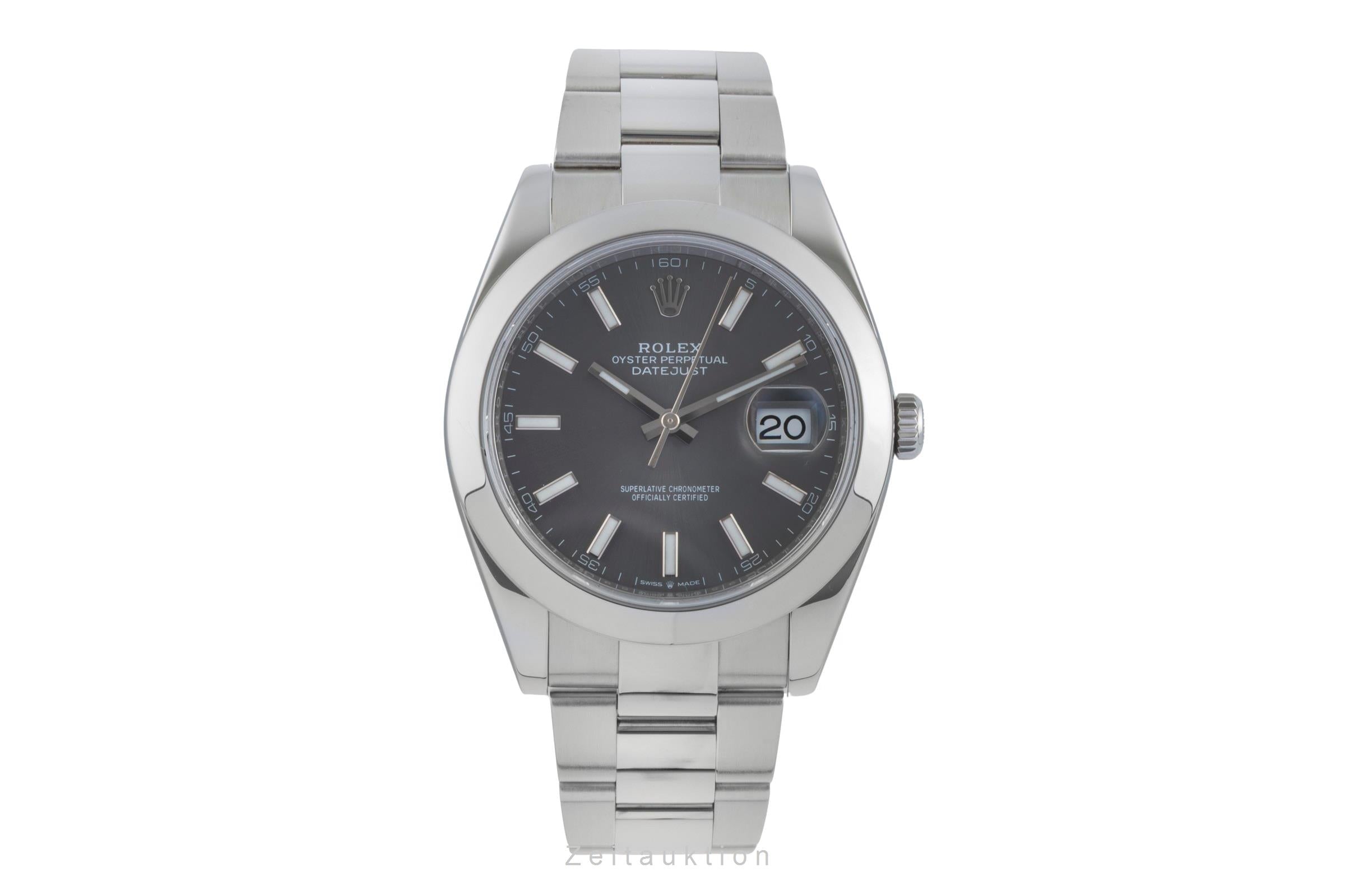 Rolex Datejust steel automatic men's watch 126300  [2505752]
