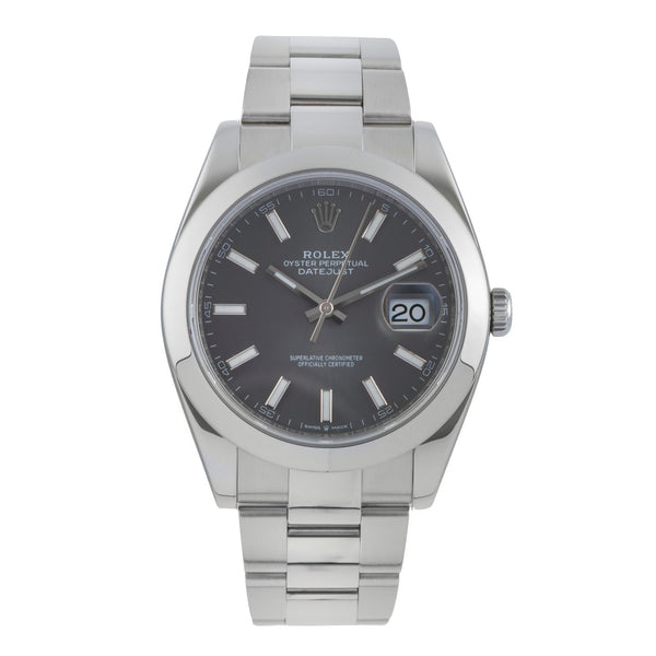 Rolex Datejust steel automatic men's watch 126300  [2505752]