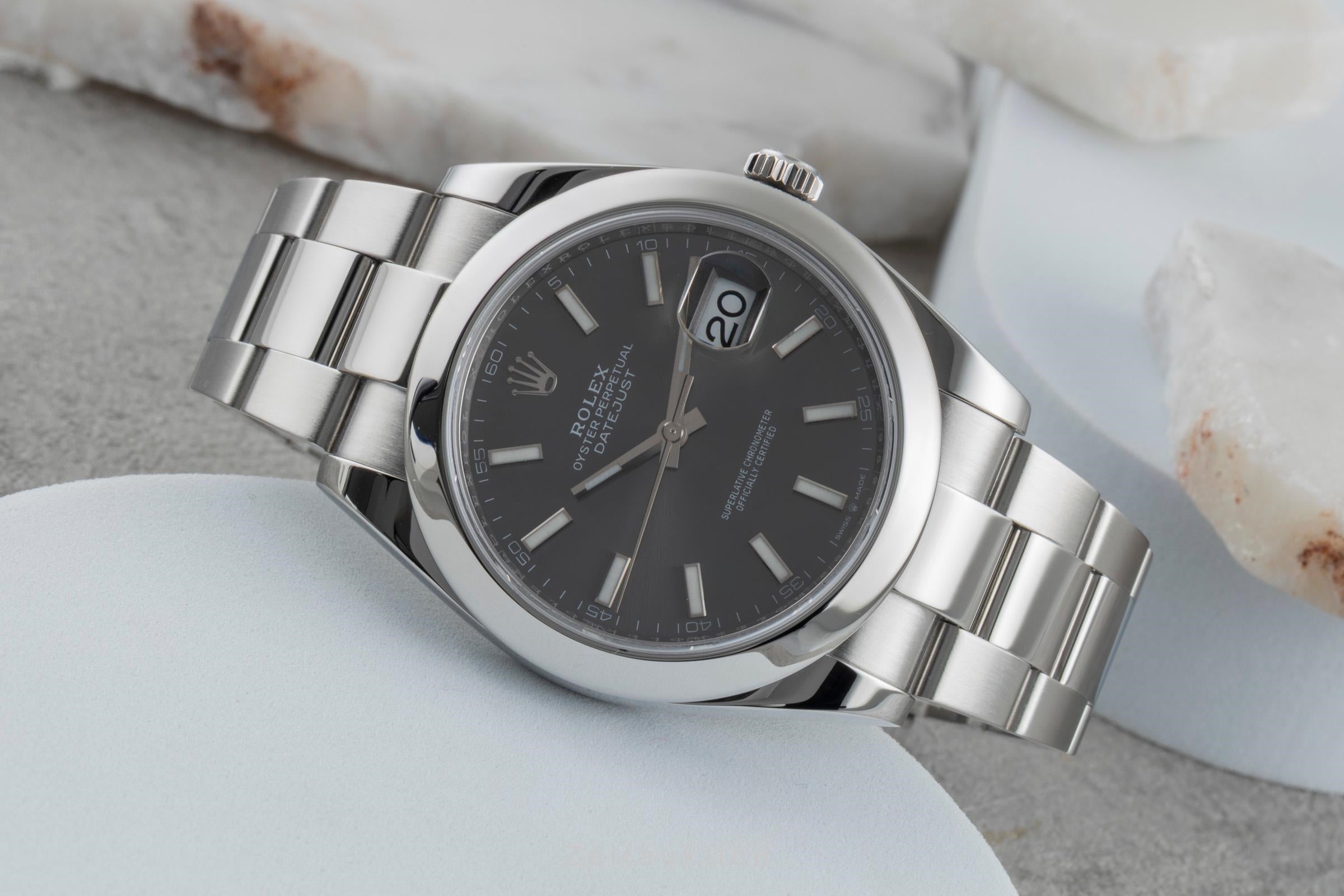 Rolex Datejust steel automatic men's watch 126300  [2505752]