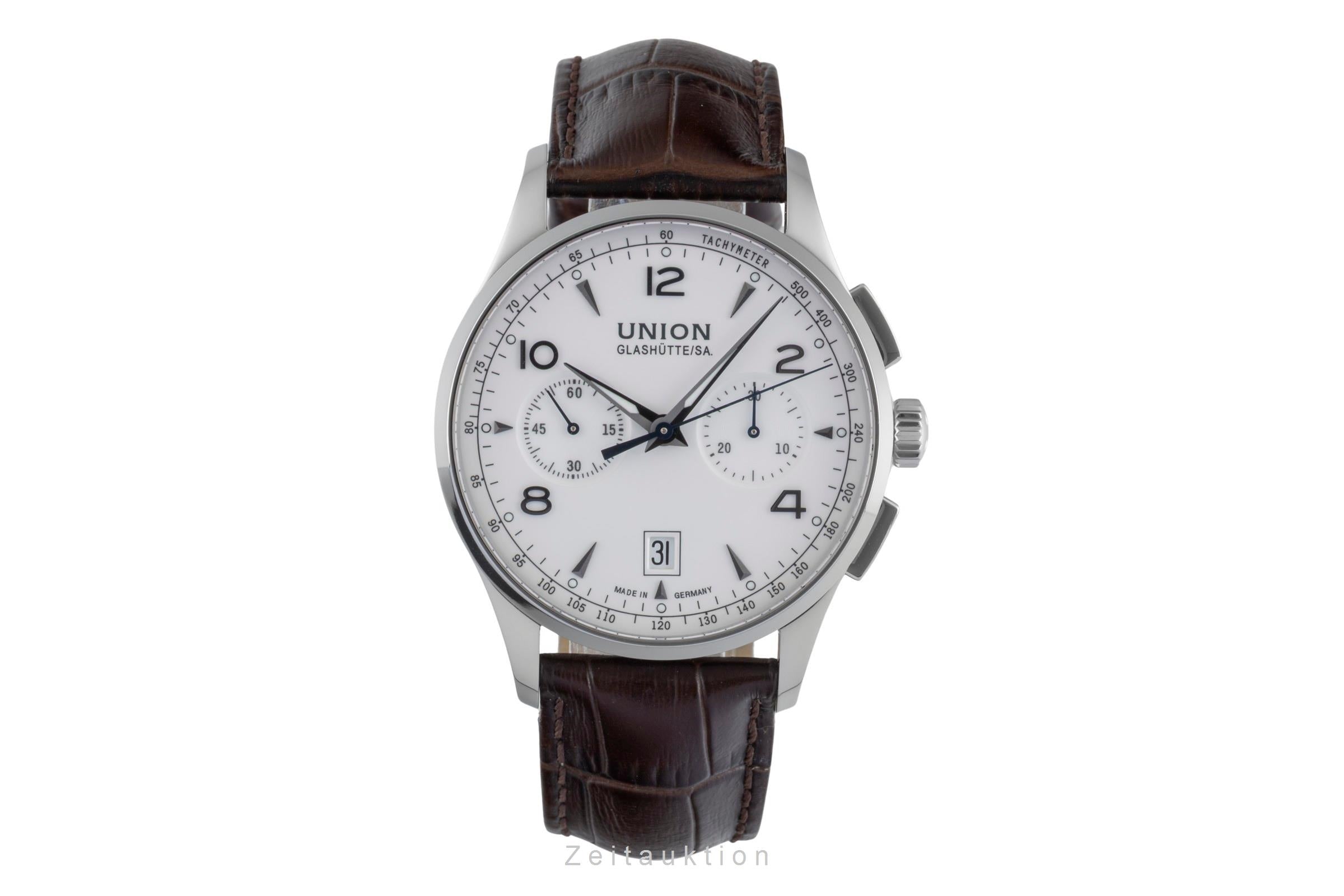 Union Glashütte Noramis cronógrafo acero automático reloj para caballeros D008.427.16.017.00  [2505753]