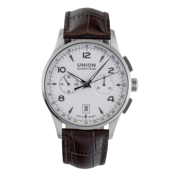 Union Glashütte Noramis cronógrafo acero automático reloj para caballeros D008.427.16.017.00  [2505753]